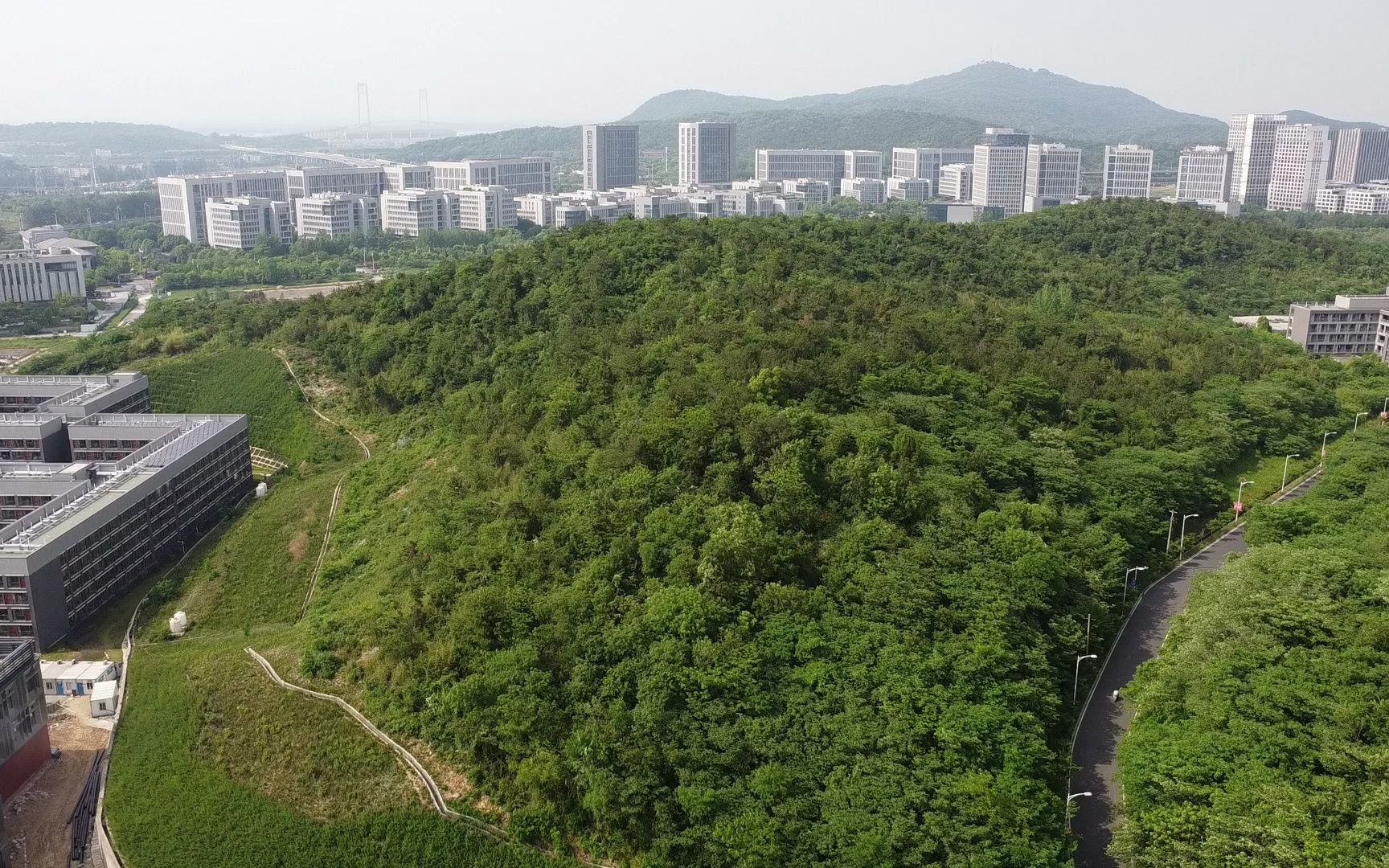 南京大学仙林校区无人机航拍
