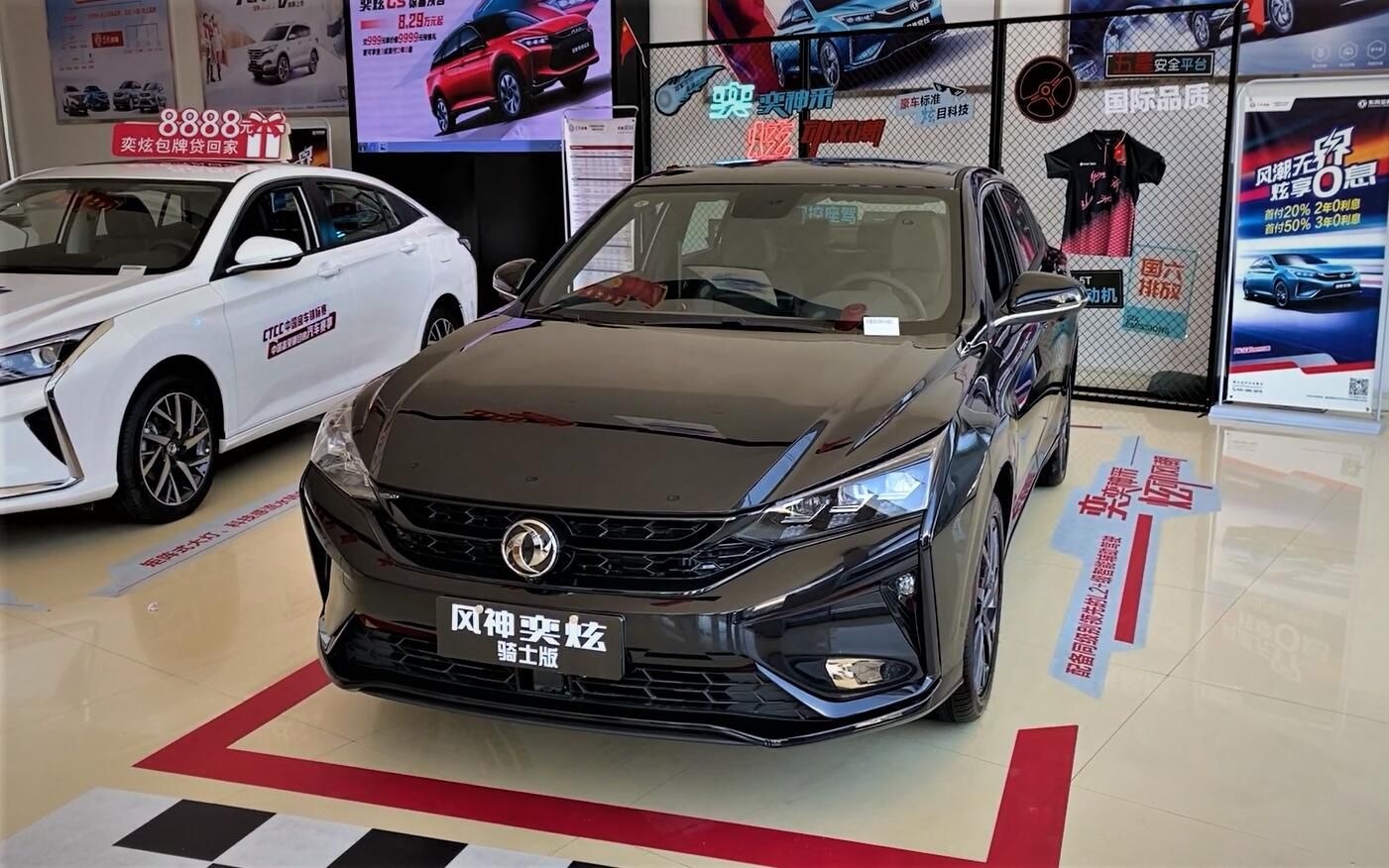 2020款东风风神奕炫骑士版到店,看到这颜值内饰,给个不心动理由