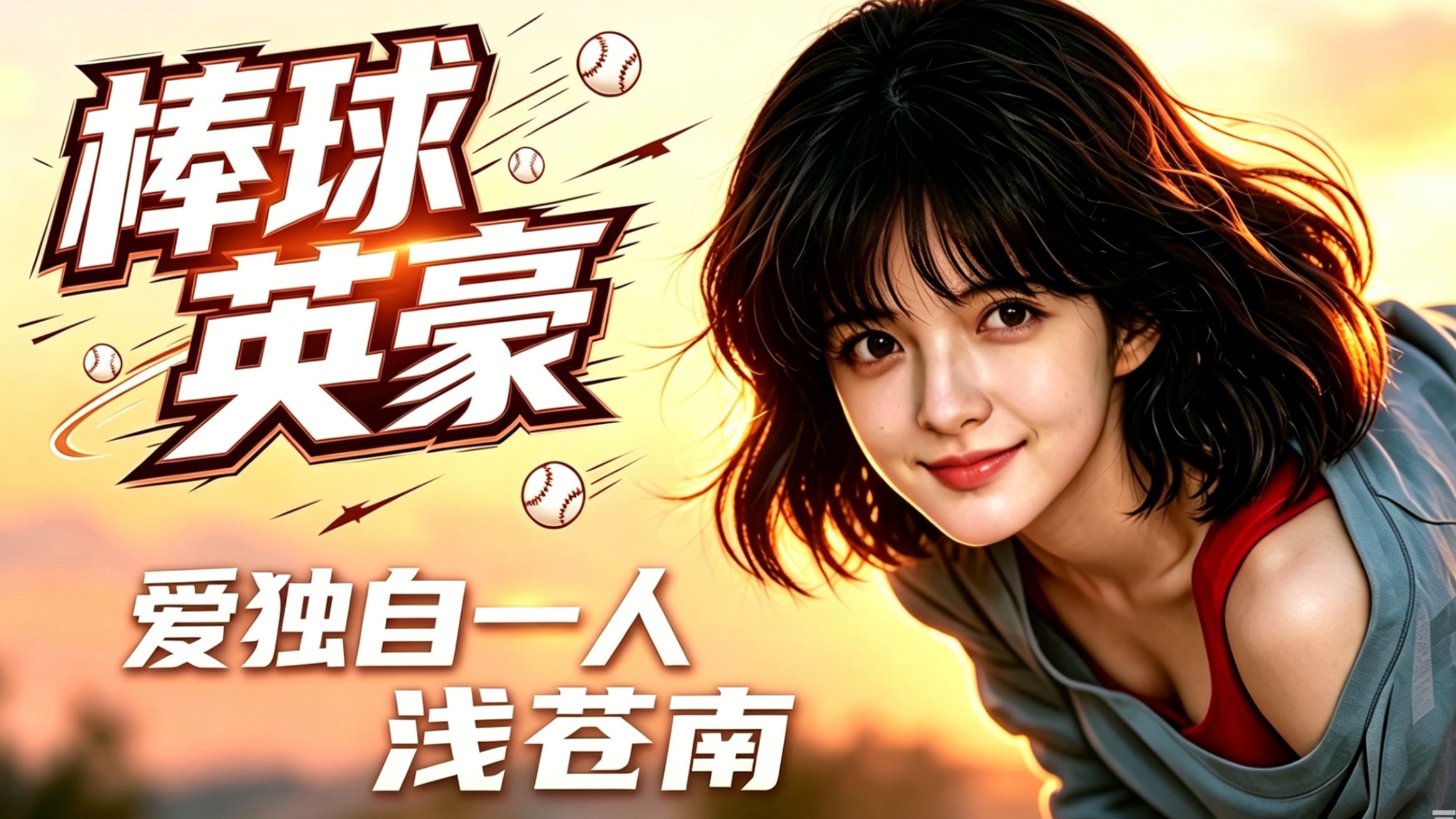 「棒球英豪」OP2《爱独自一人》（愛がひとりぼっち）｜【??-???无损音质】中文AI翻唱