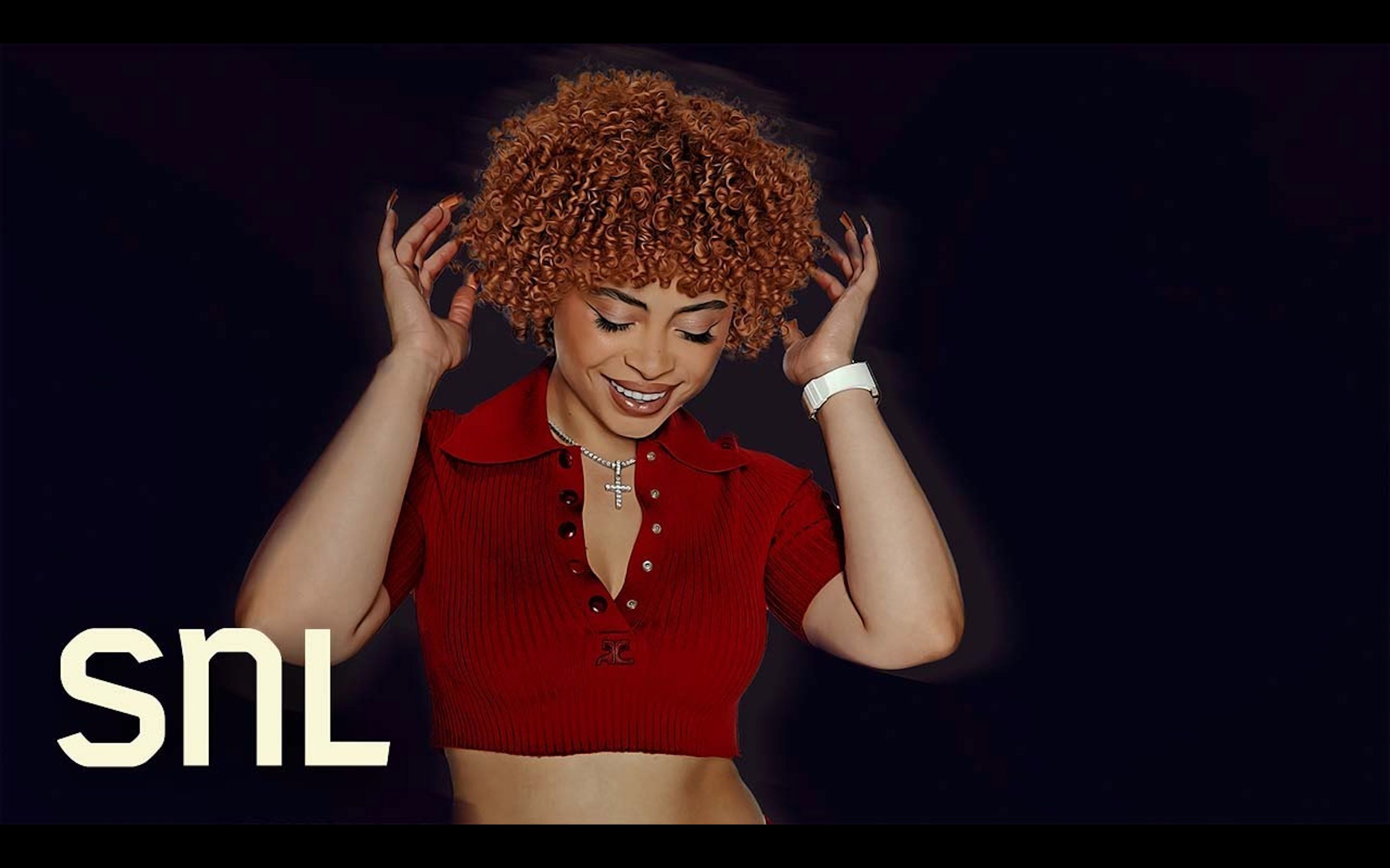 【ice spice】「pretty girl」snl周六夜现场最新现场