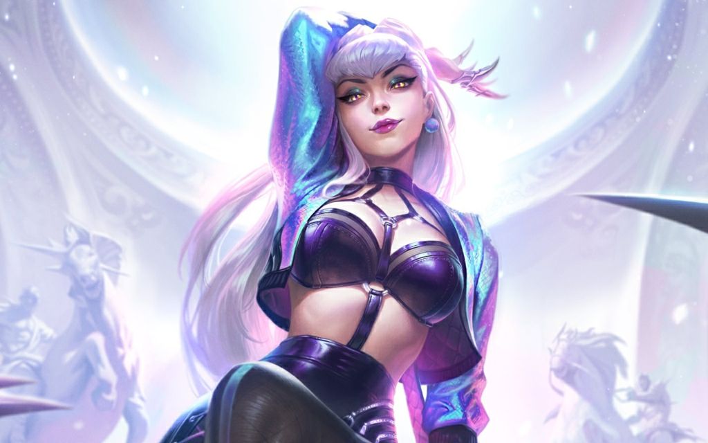 【4k】【中英双语字幕】【k/da - villain】伊芙琳新曲 "villain"mv