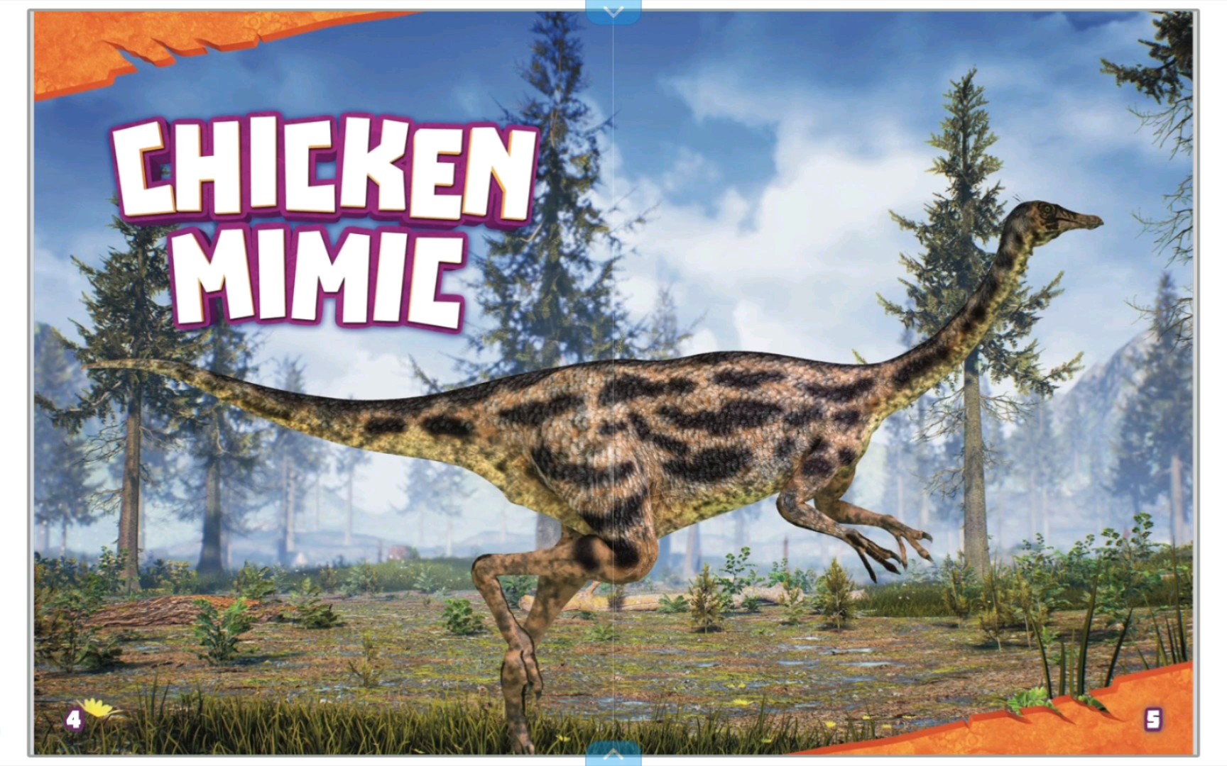 gallimimus 5-7岁 似鸡龙 恐龙英文绘本分级阅读英