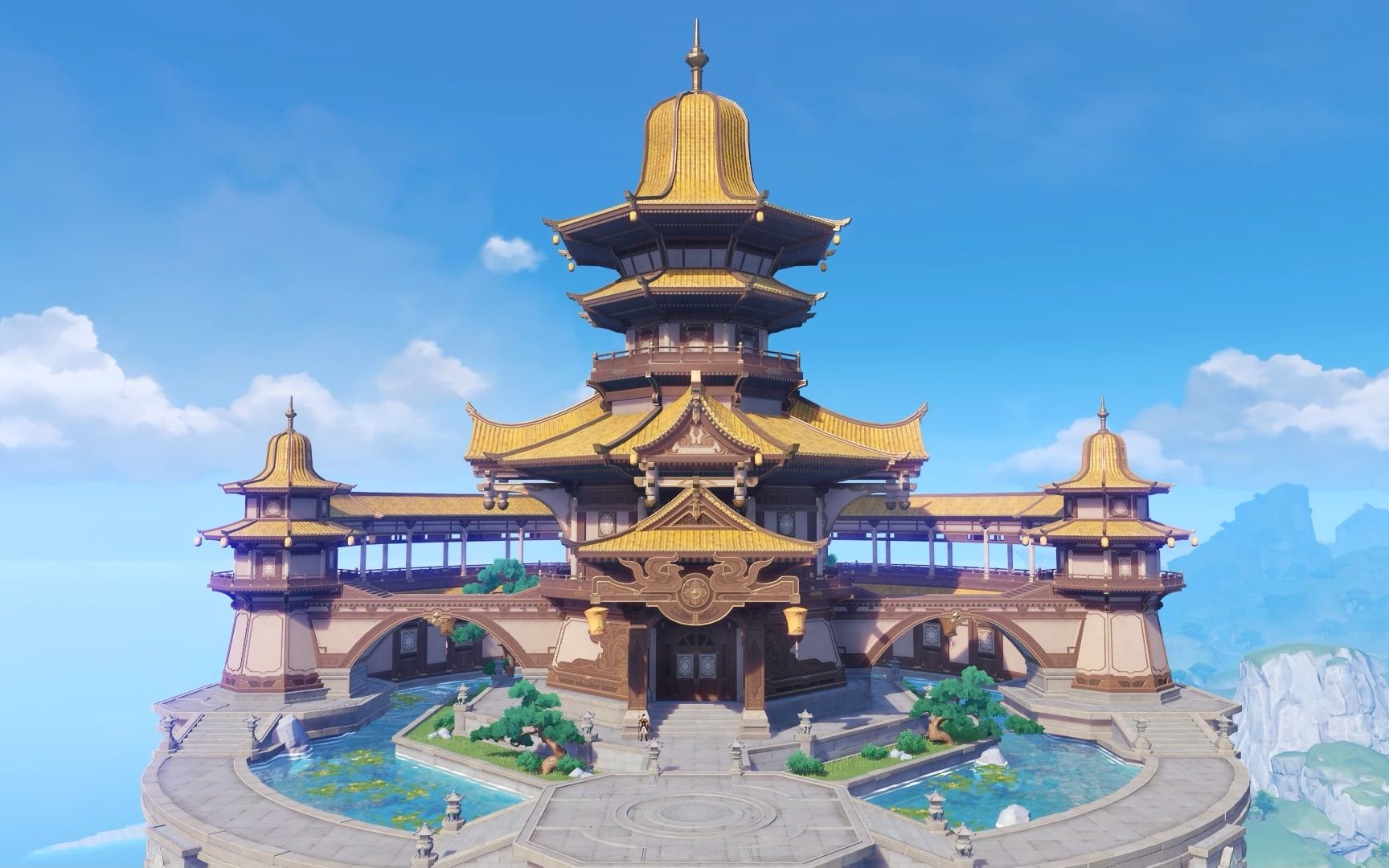 【动态壁纸】原神群玉阁延时摄影