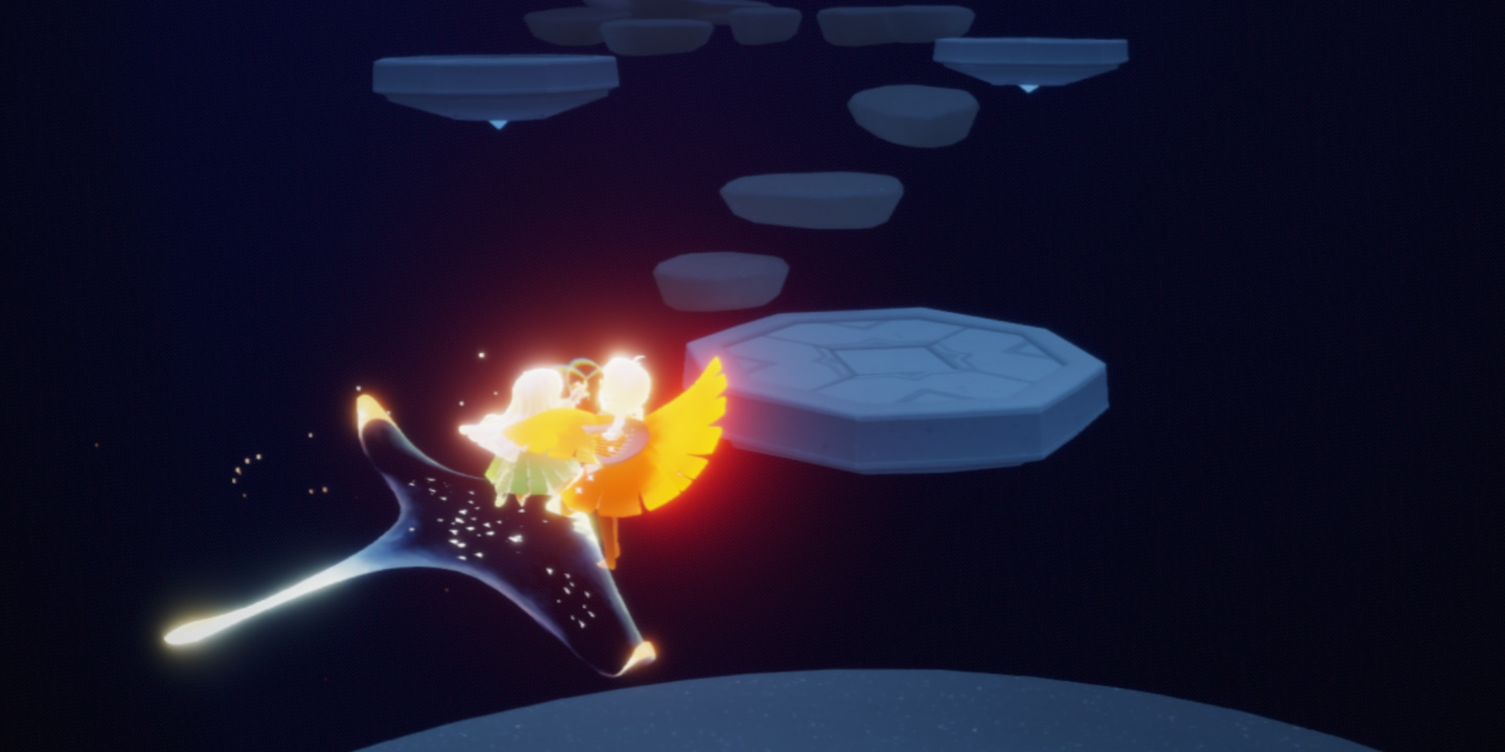 光遇 在鲲背上的巧合 照片