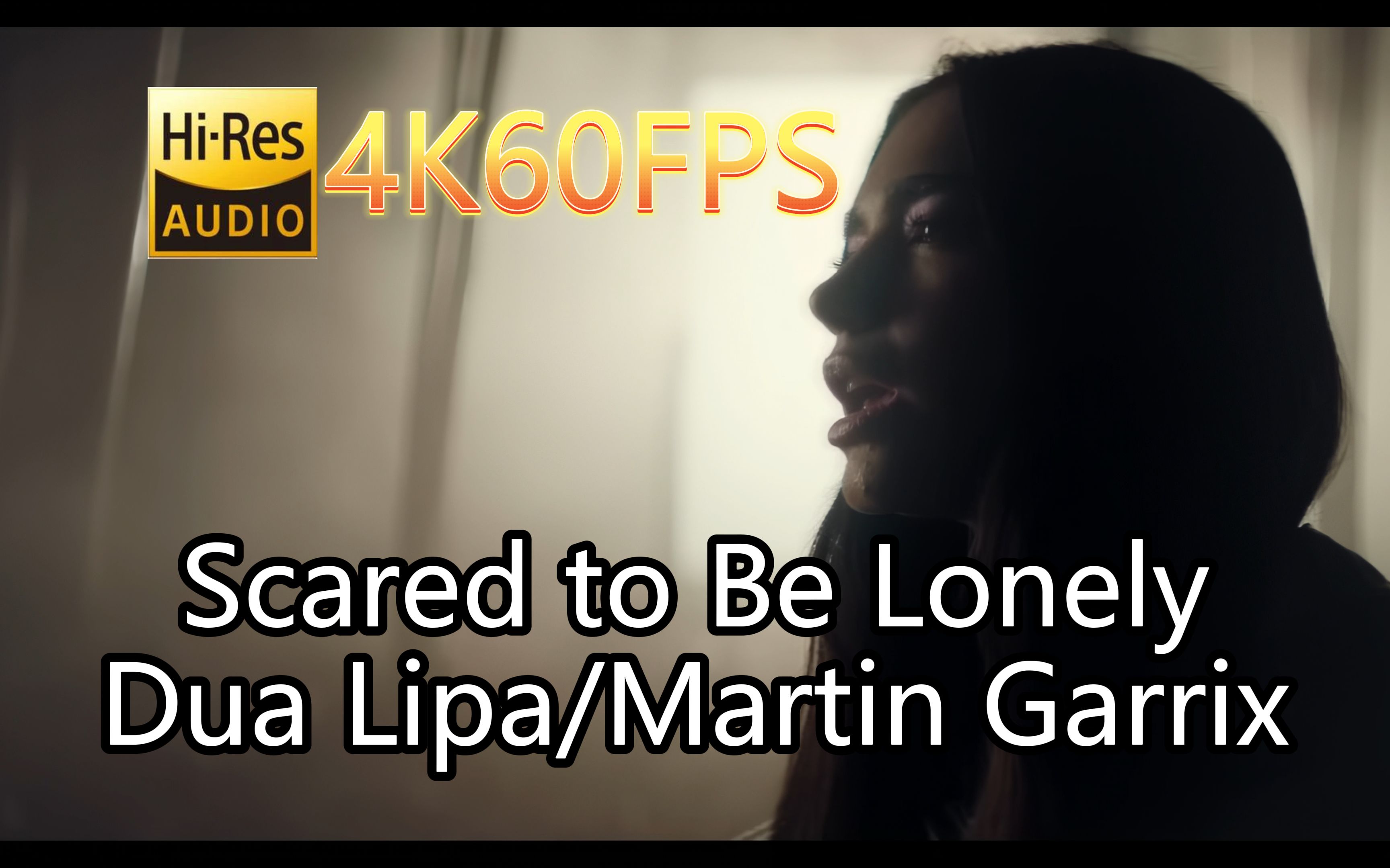 [图]Martin Garrix&Dua Lipa-Scared to Be Lonely(无损音质4K60MV)[中英字幕]Hi-Res(FLAC24/48)