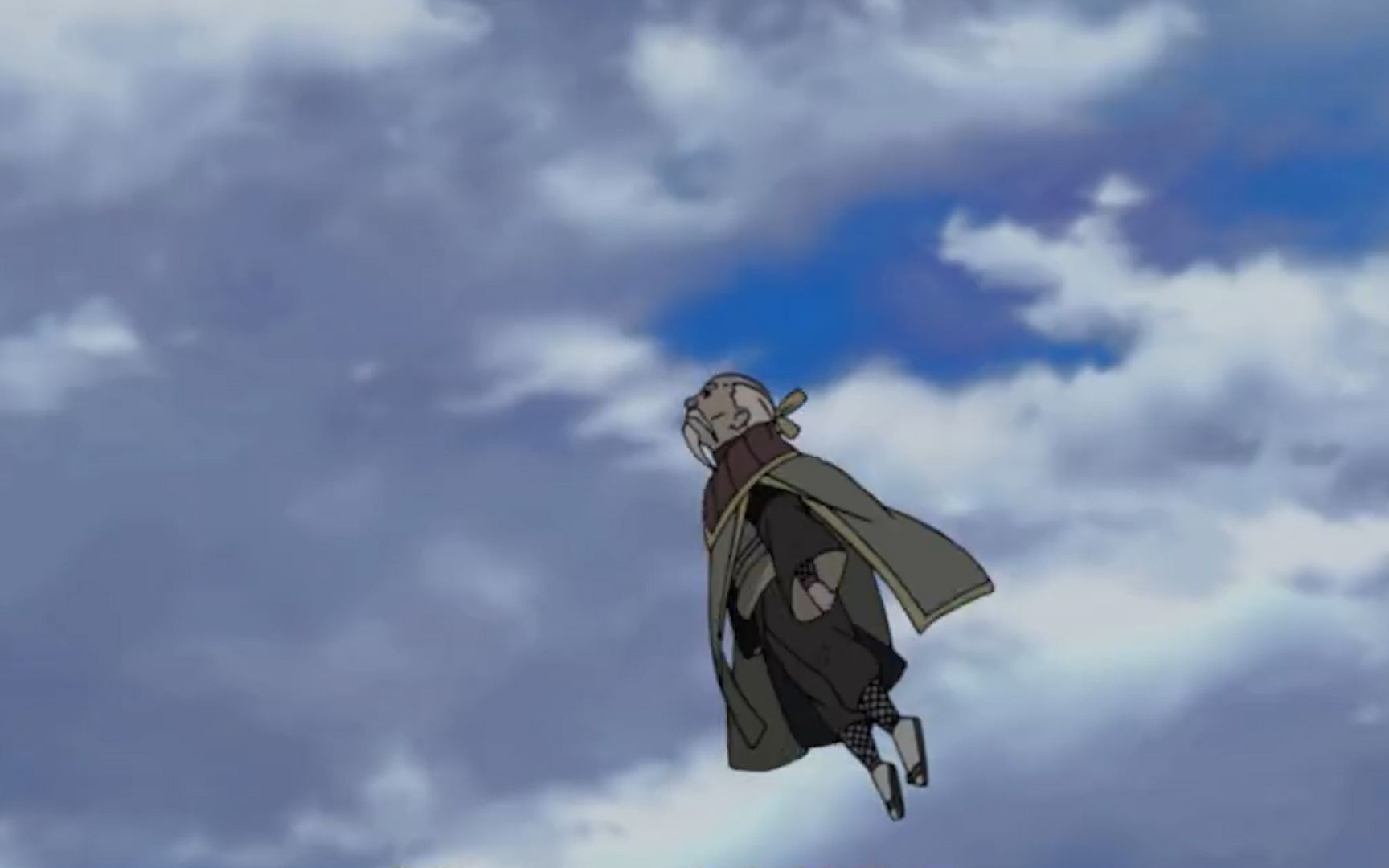 土影大野木旧时代里会飞的老头