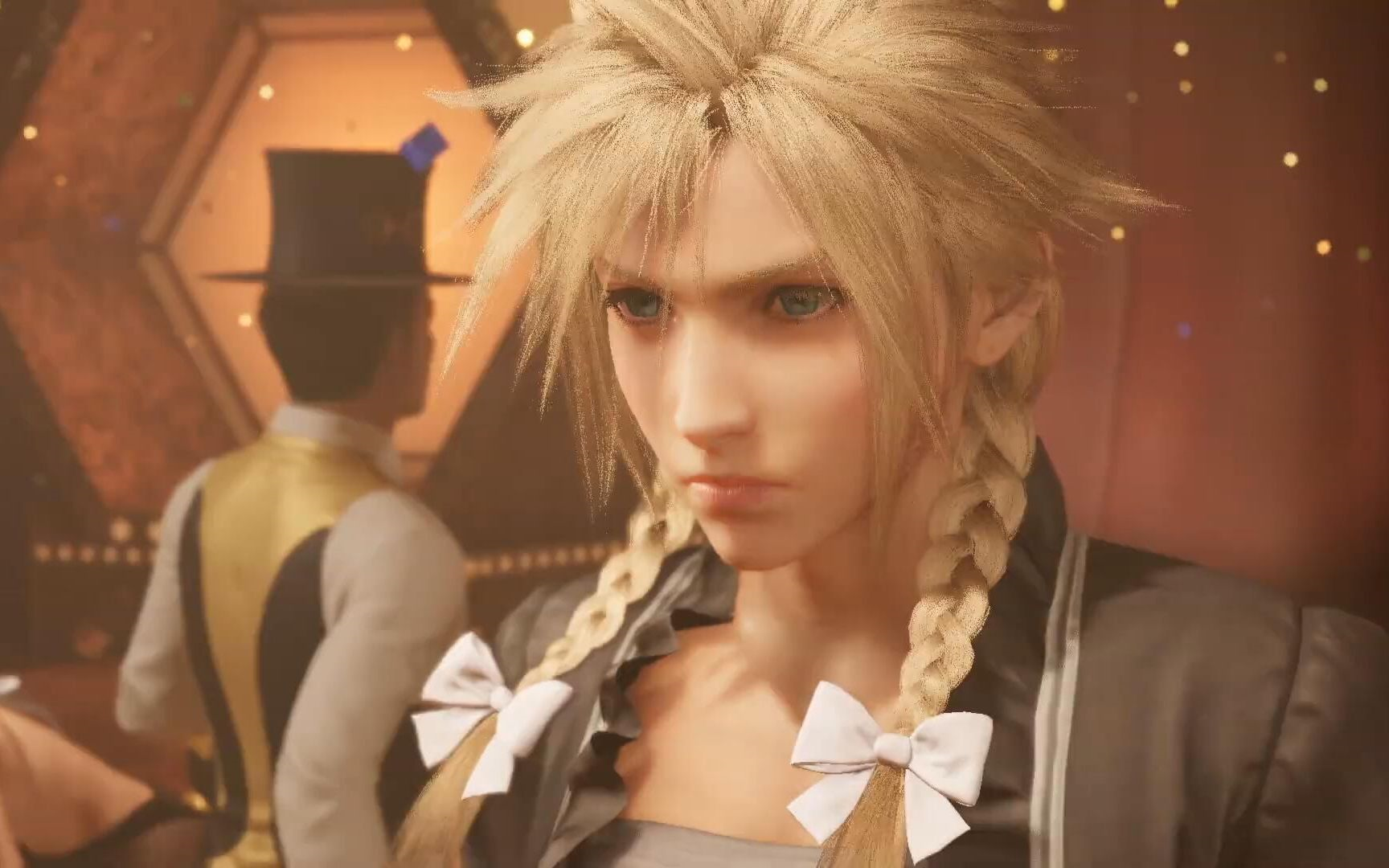 最终幻想7 克劳德女装跳舞