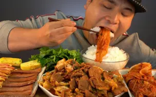 Télécharger la video: 【ddeonggaeTV】家常饭一样的菜单 鸡蛋卷、香肠、午餐肉、炒猪肉和甜点 Donkey-弟弟 Real Sound 咀嚼音