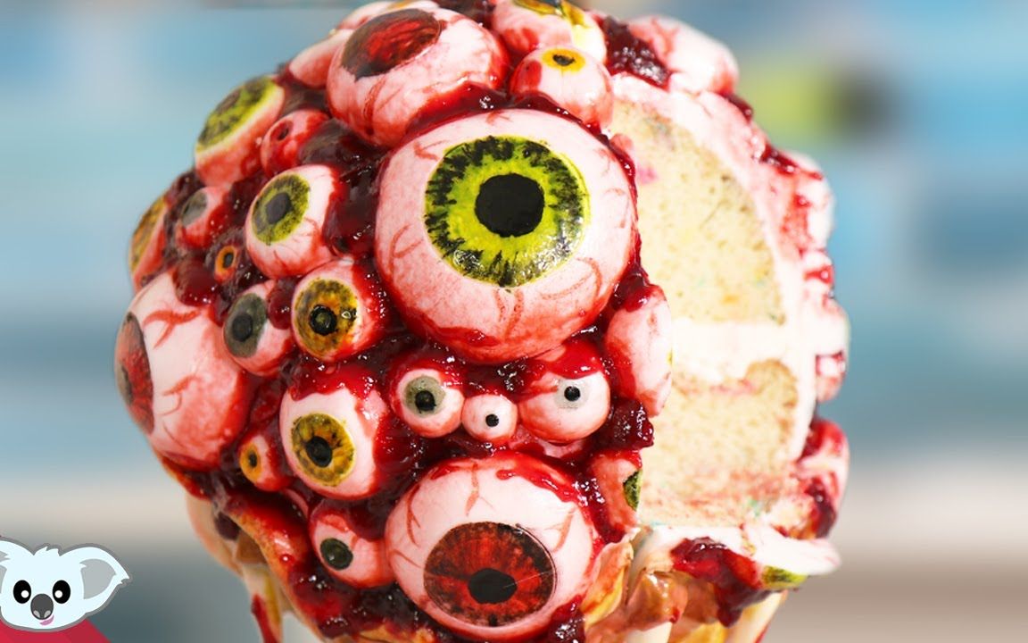教你制作超级眼球聚合怪蛋糕koalipops