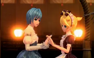 Video herunterladen: 【PDAFT MOD】月下の女装Play【Kaito：19雪&Len：困惑女仆】