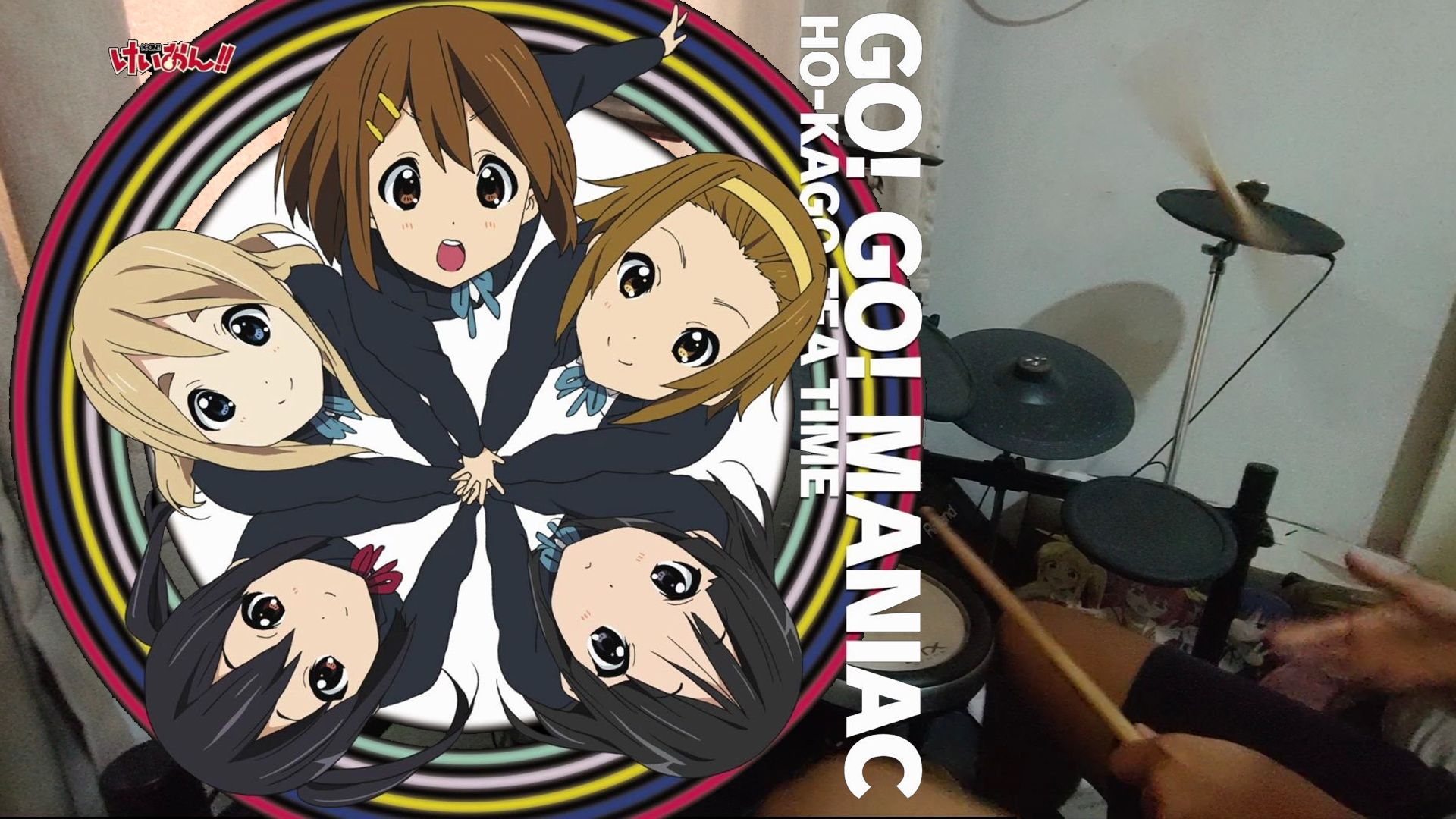 轻音少女第二季op《go! go! maniac》翻改