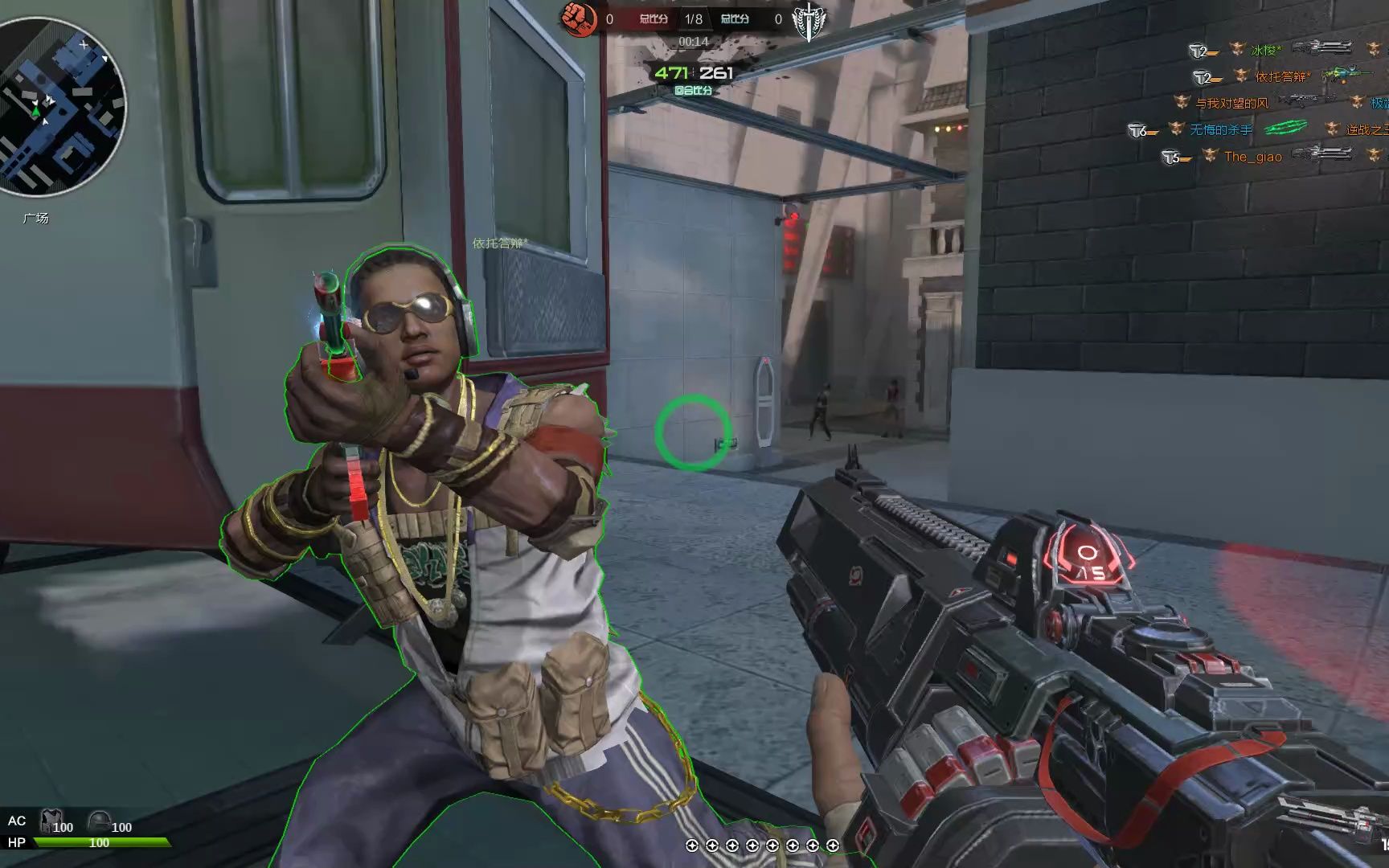 逆战僵尸猎杀日常-飓风之神