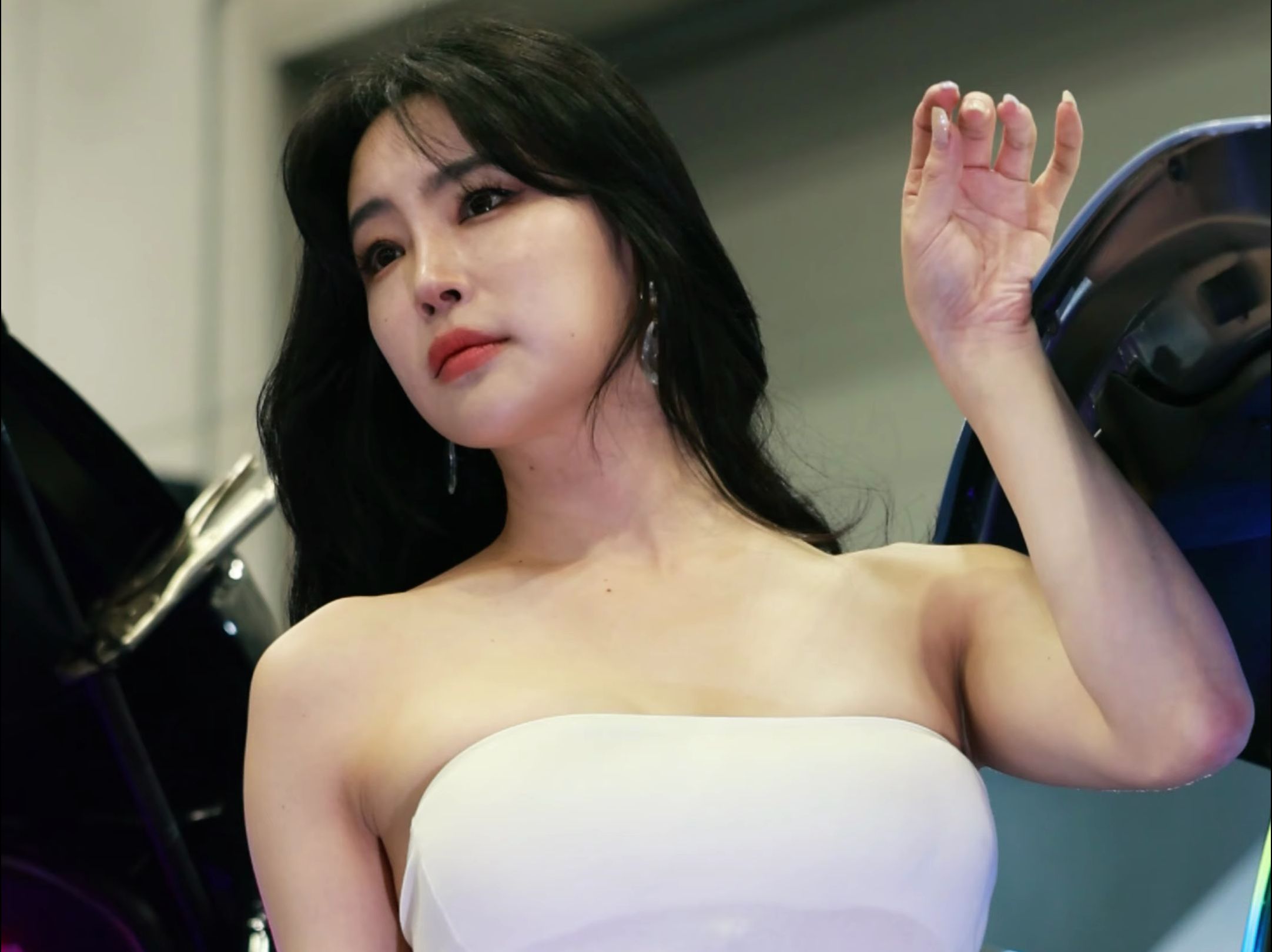 模特 黄丹娜 2023 auto salon week