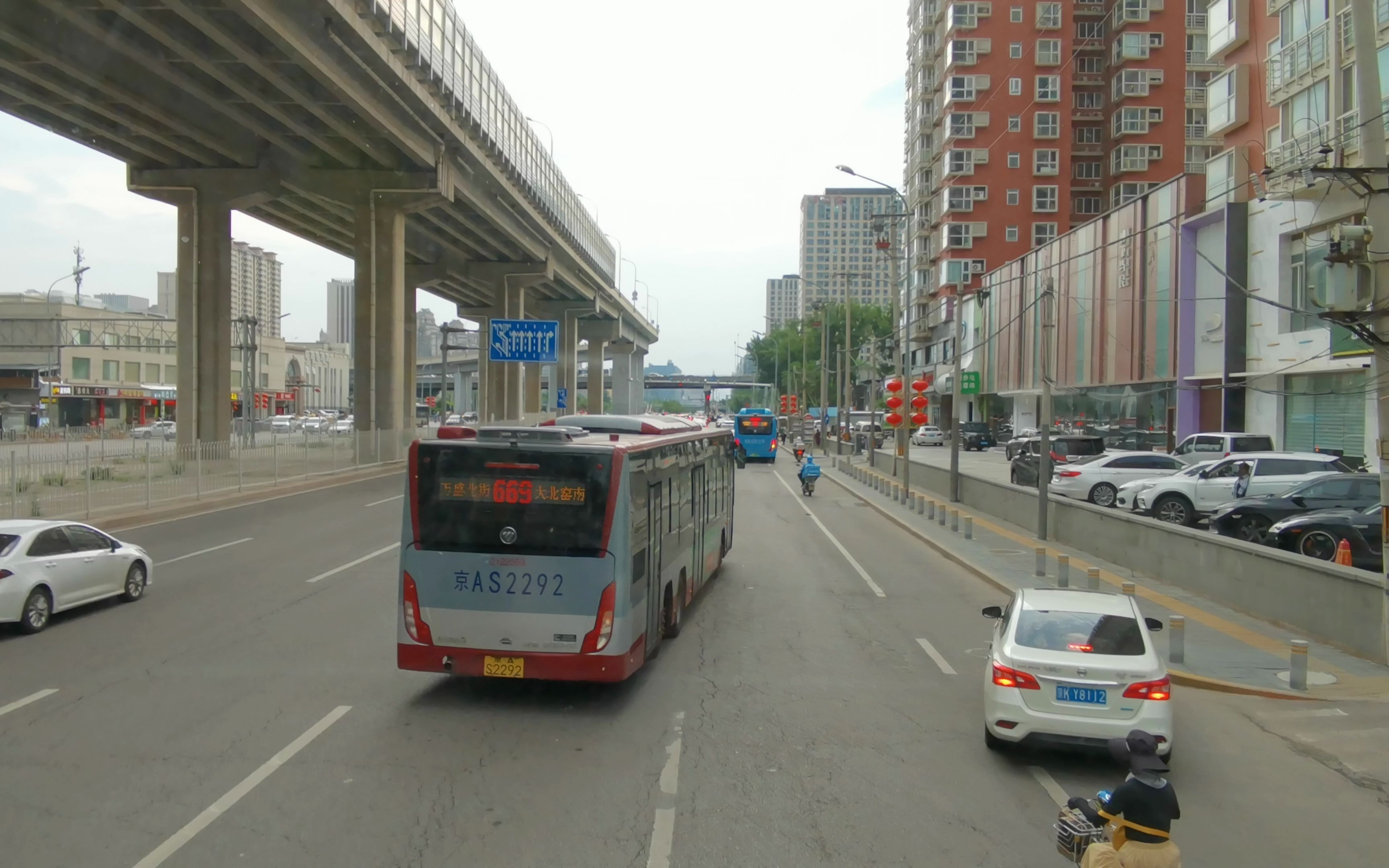 北京公交23路 唐家村-大郊亭桥西 原速区间pov【4k】