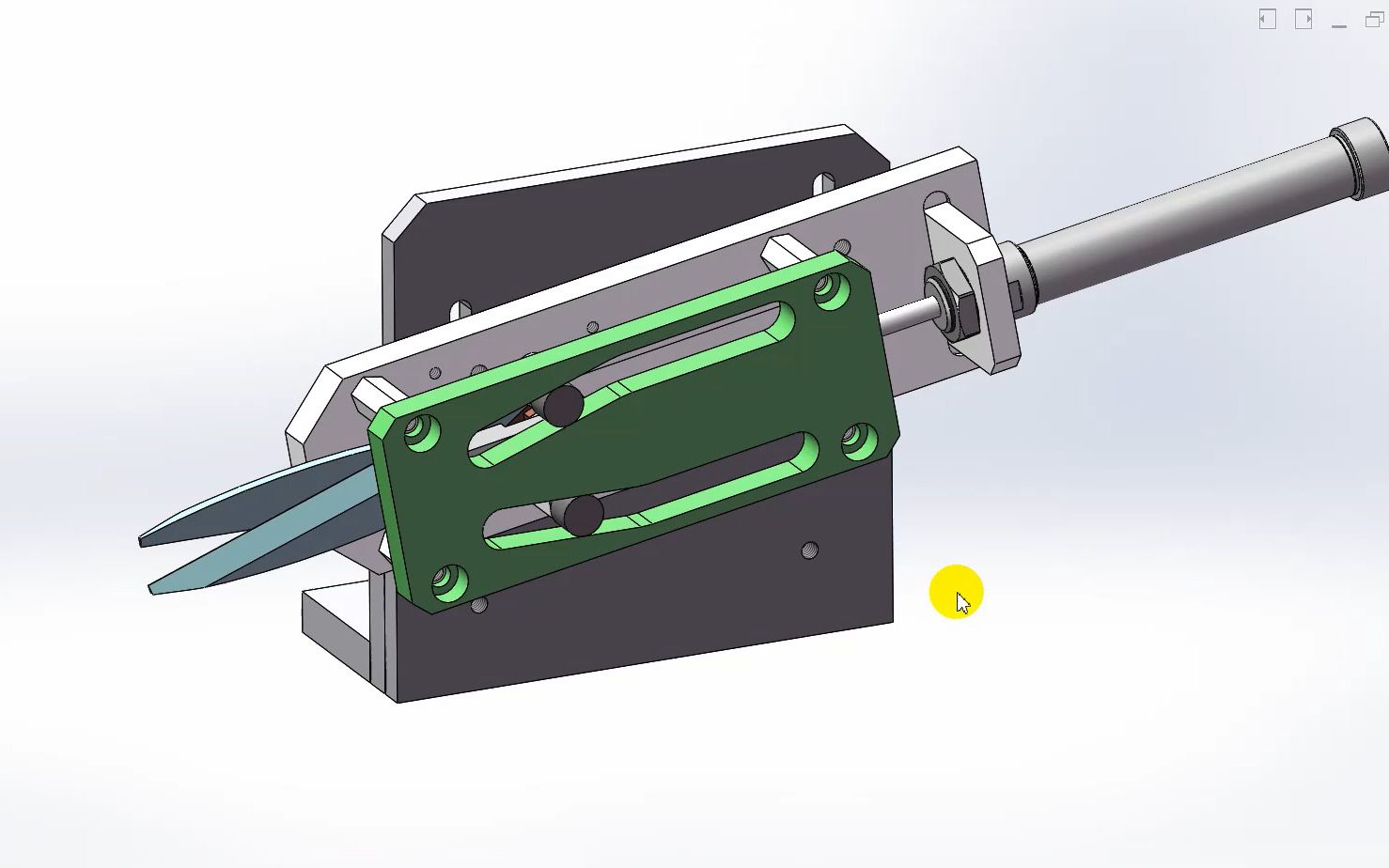 气动剪刀结构设计哔哩哔哩bilibili