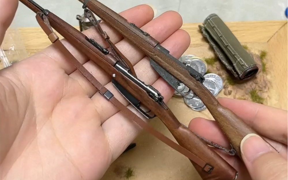 1/6 汉阳造模型 开箱,对比,小评测