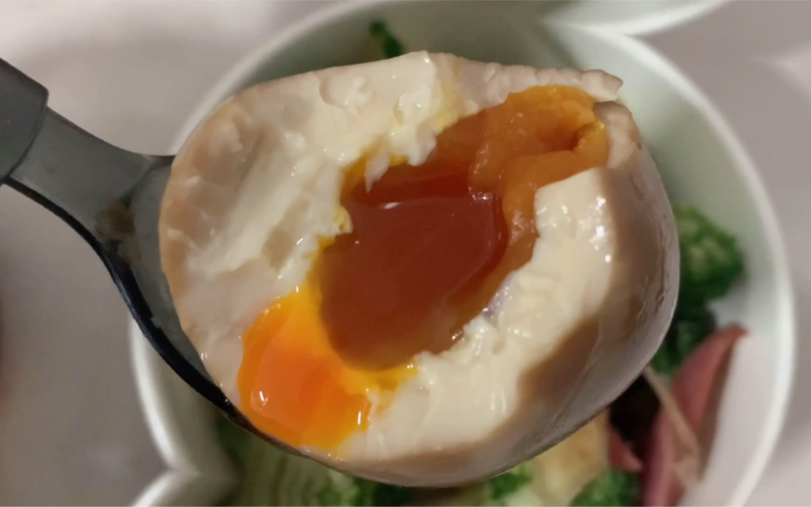 day27|罗森便利店溏心蛋-还带菌菇汤-不更视频的日子里也有好好减肥好