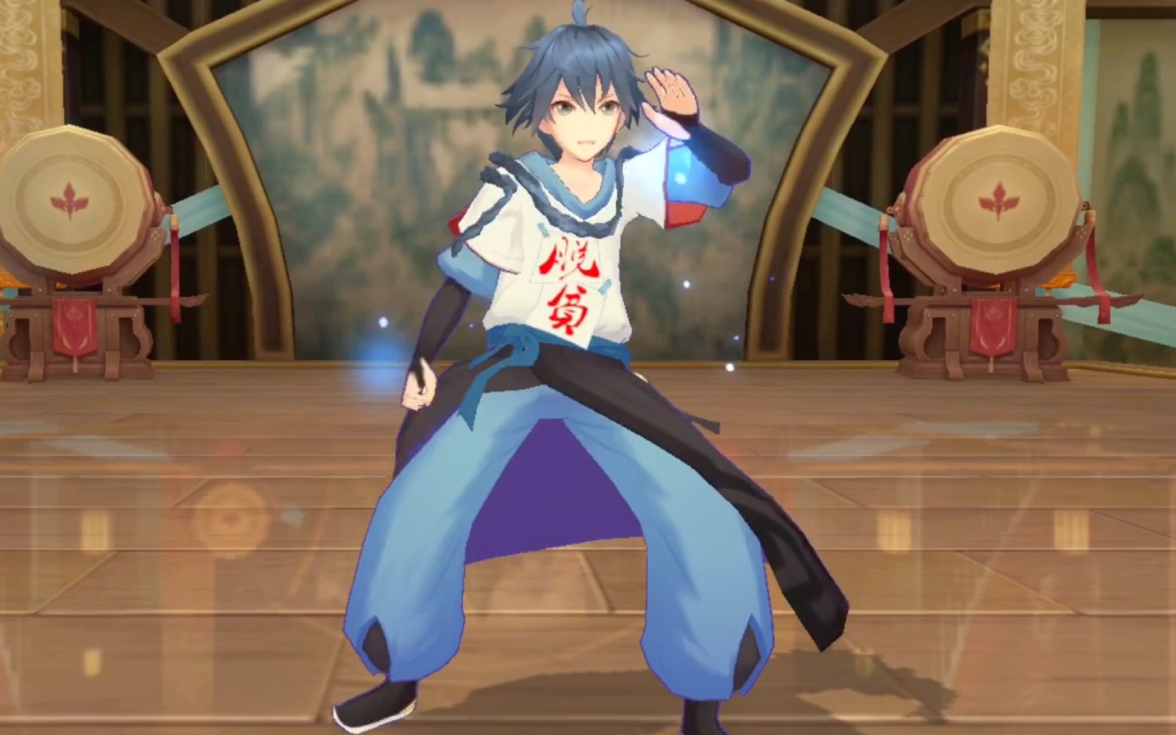 白月初来跳舞了