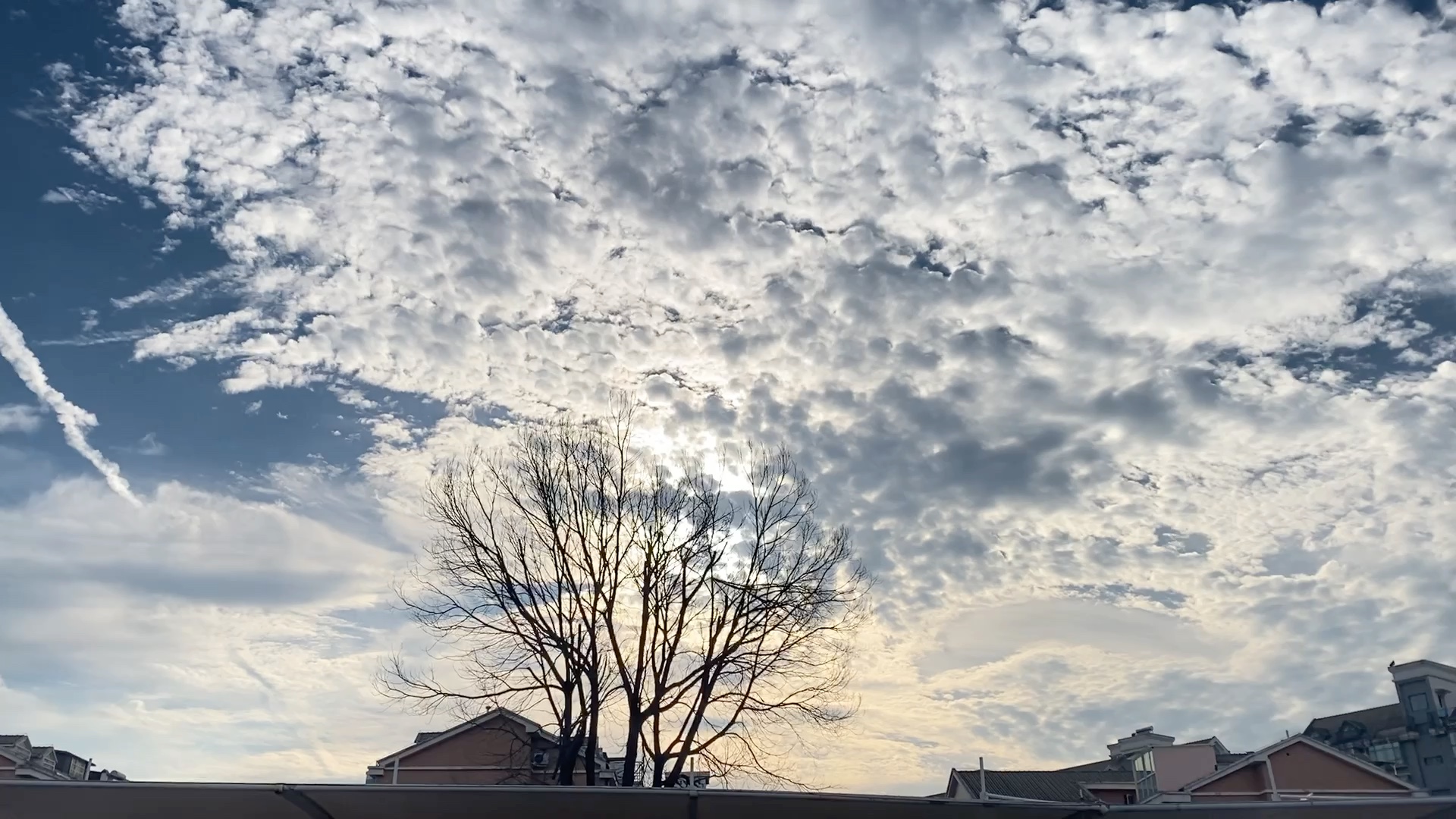 天空太美了,让人陶醉,仿佛时间静止了下来.