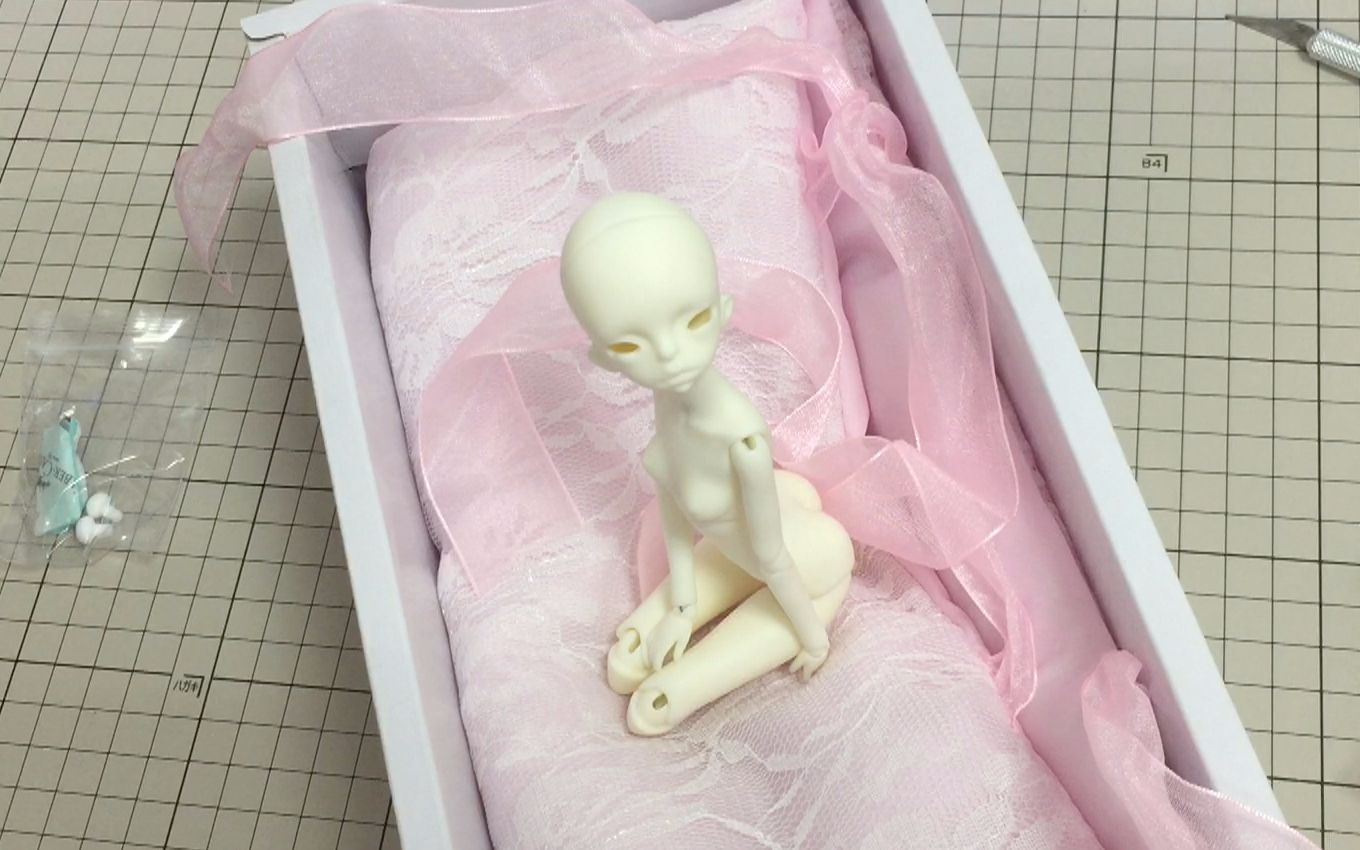 bjd球形关节人偶 dz 艾莉斯开箱 人偶恐惧者慎入