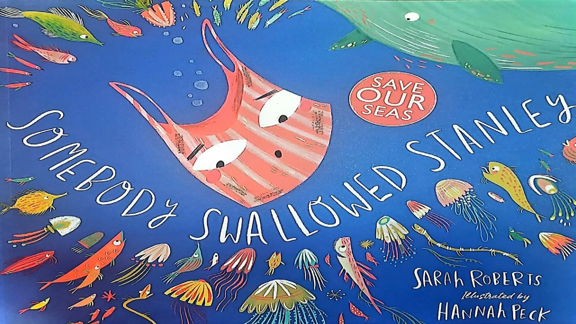 somebody swallowed stanley 有关海洋环保的故事绘本