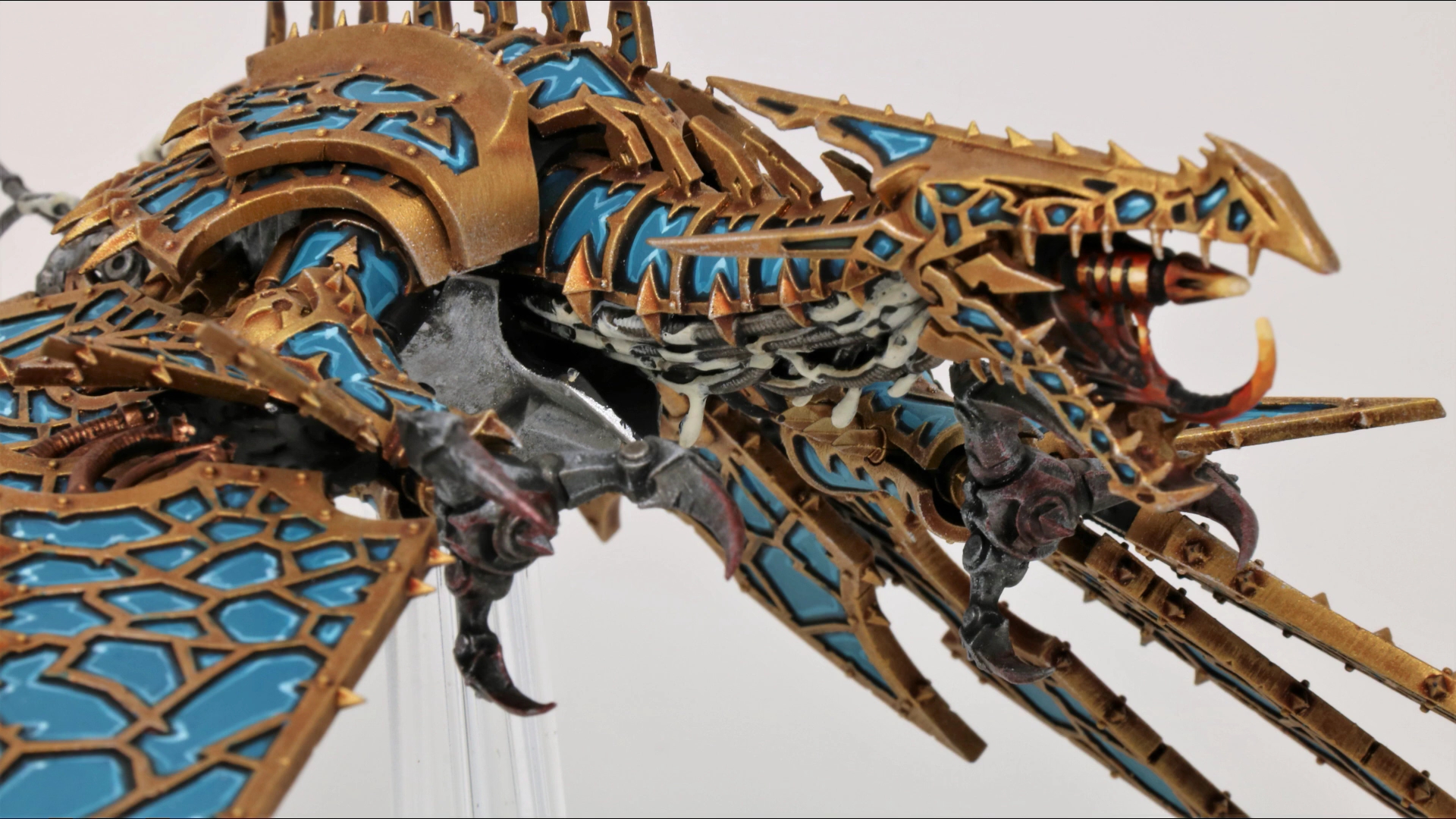 【战锤40k】千子地狱飞龙涂装示例_哔哩哔哩_bilibili