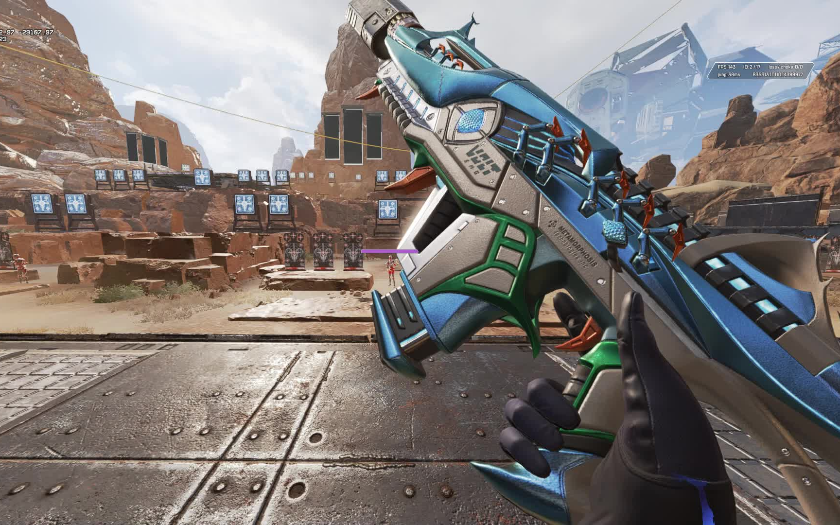 【apex】r99和电冲赛季100级金皮演示,你更喜欢哪一把?