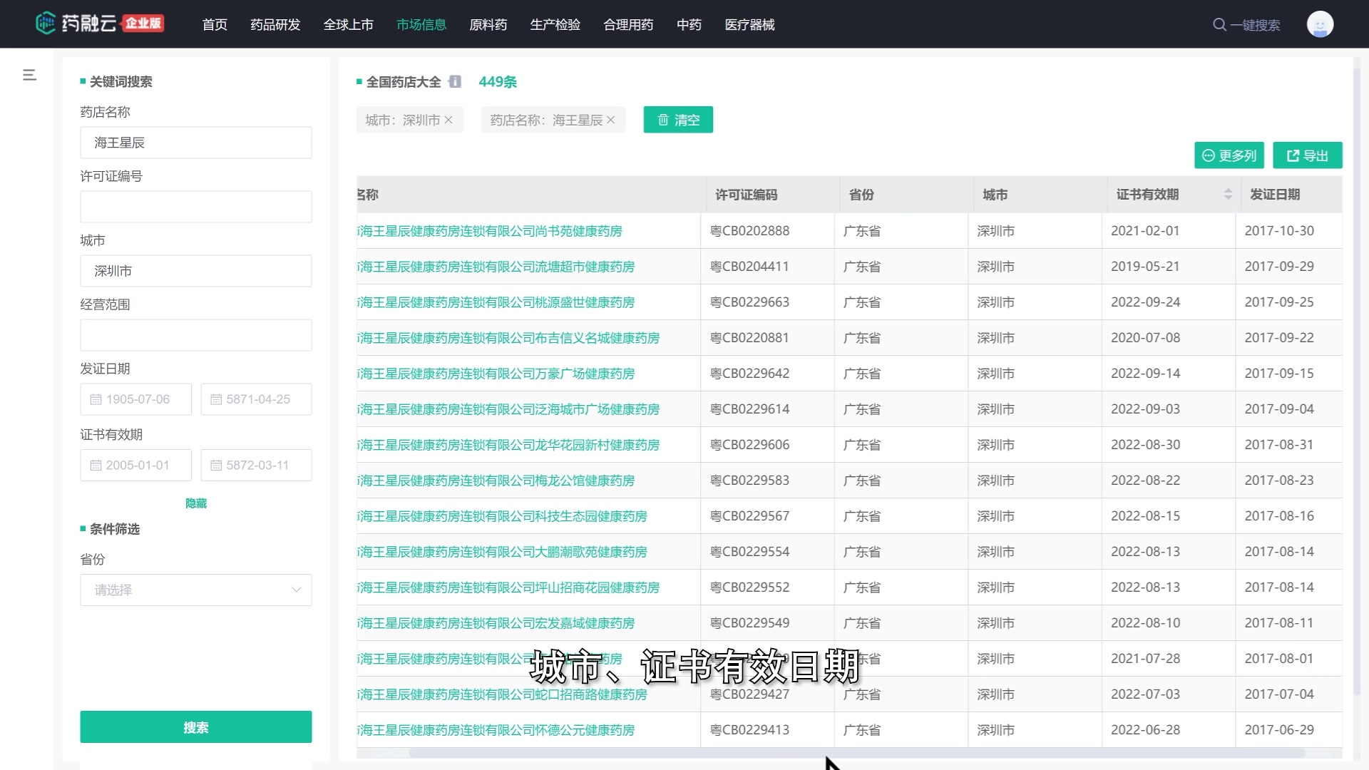 全国药店大全数据库使用手册哔哩哔哩bilibili