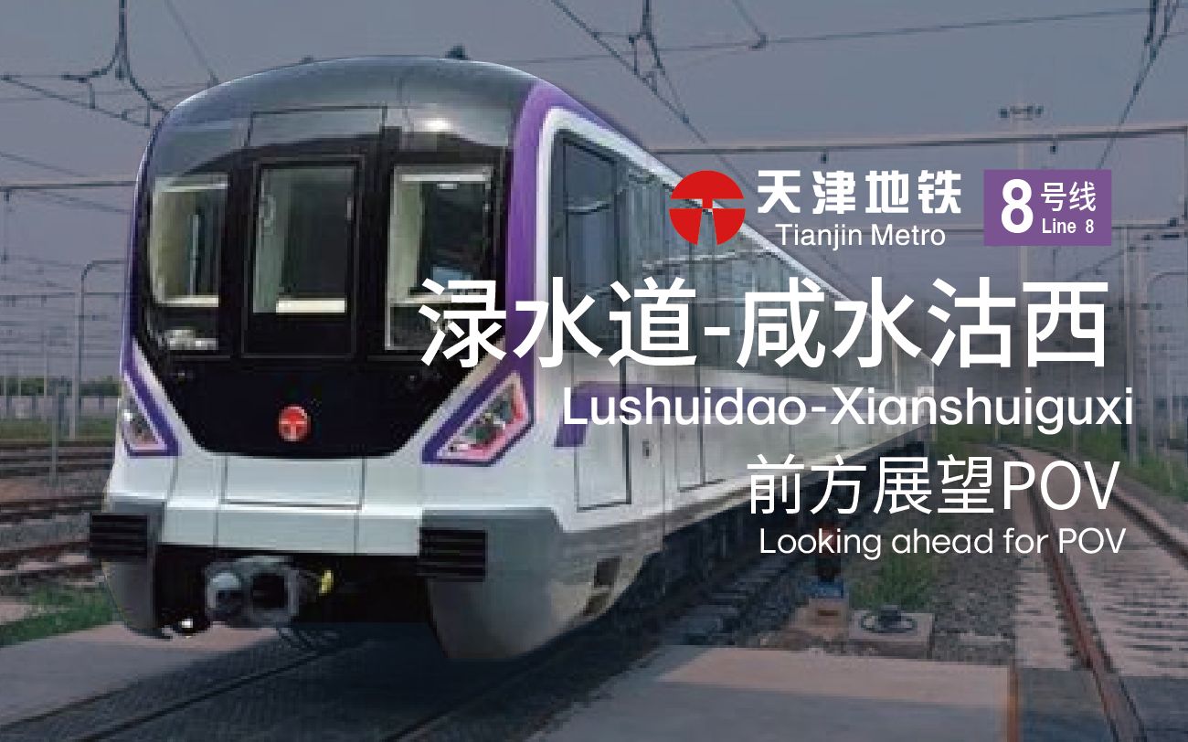 天津地铁8号线列车图片