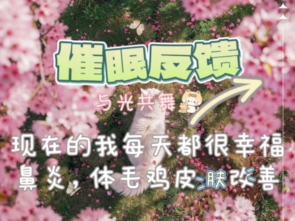 催眠反馈—现在的我每天很幸福.鼻炎体毛及皮肤改善.哔哩哔哩bilibili