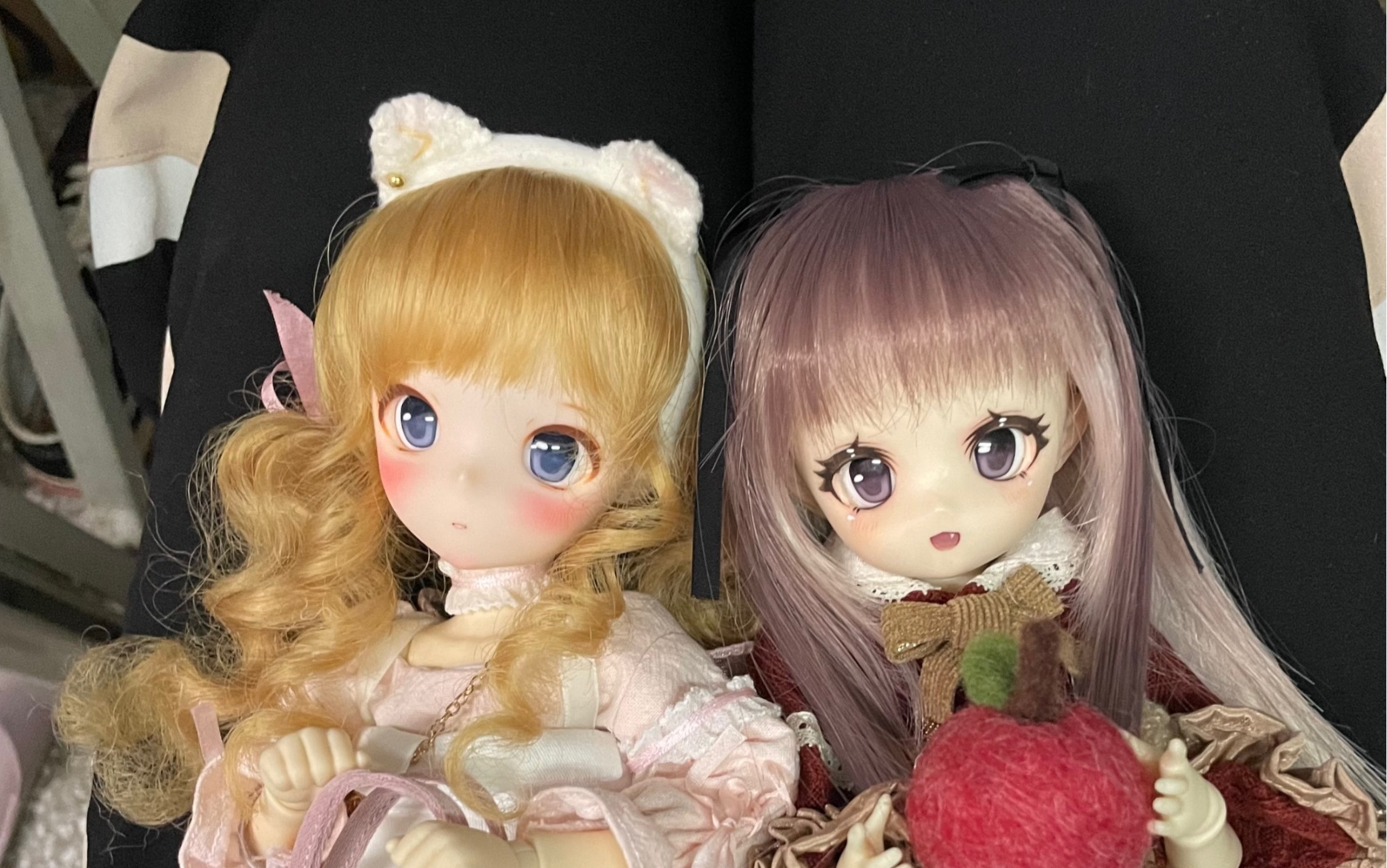 开箱tinyfox六分01s 试穿木茶动物园—绵兔逐雪/苹果熊