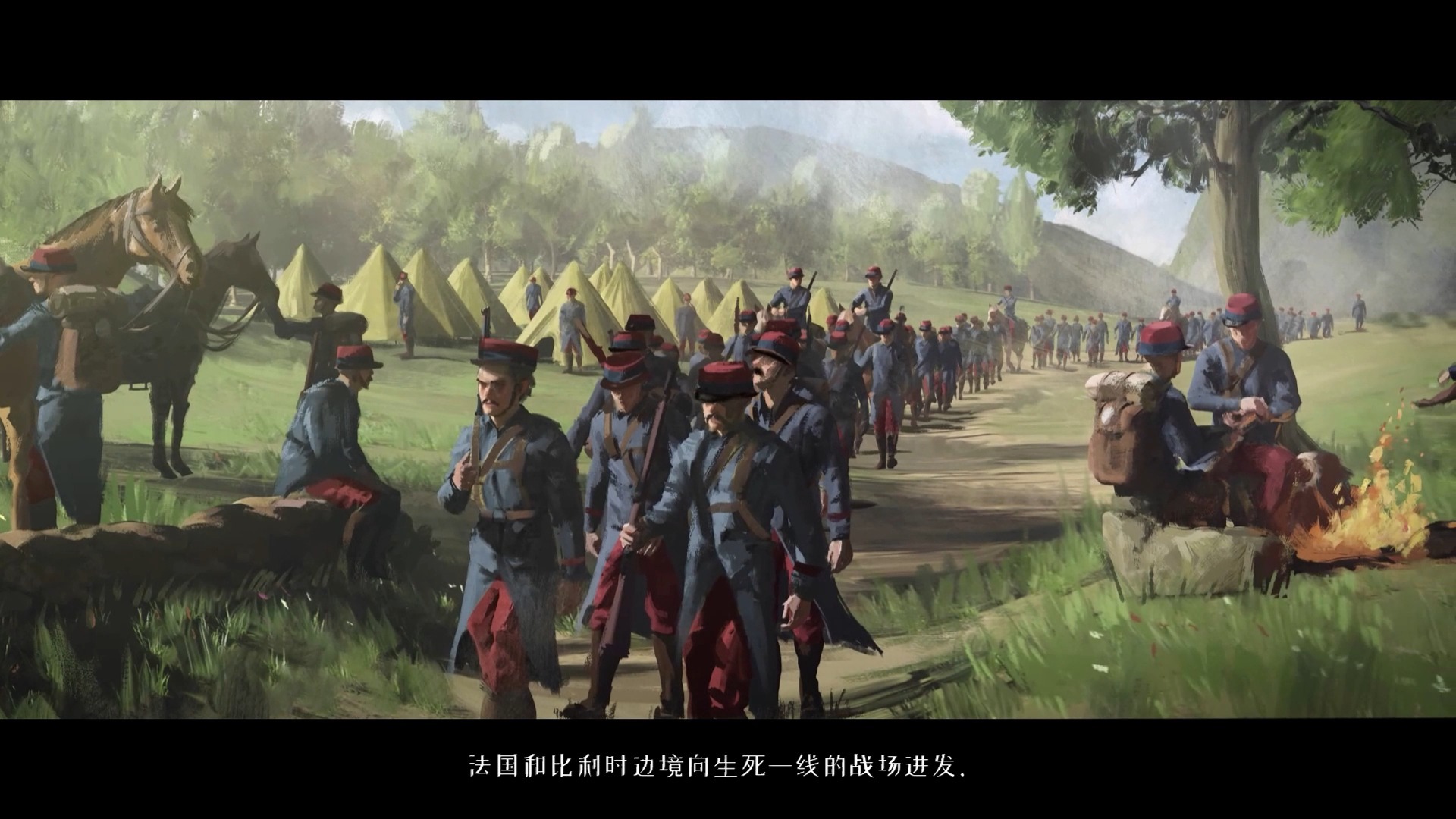 世界大战：西方战线开局，两大阵营胜利全CG