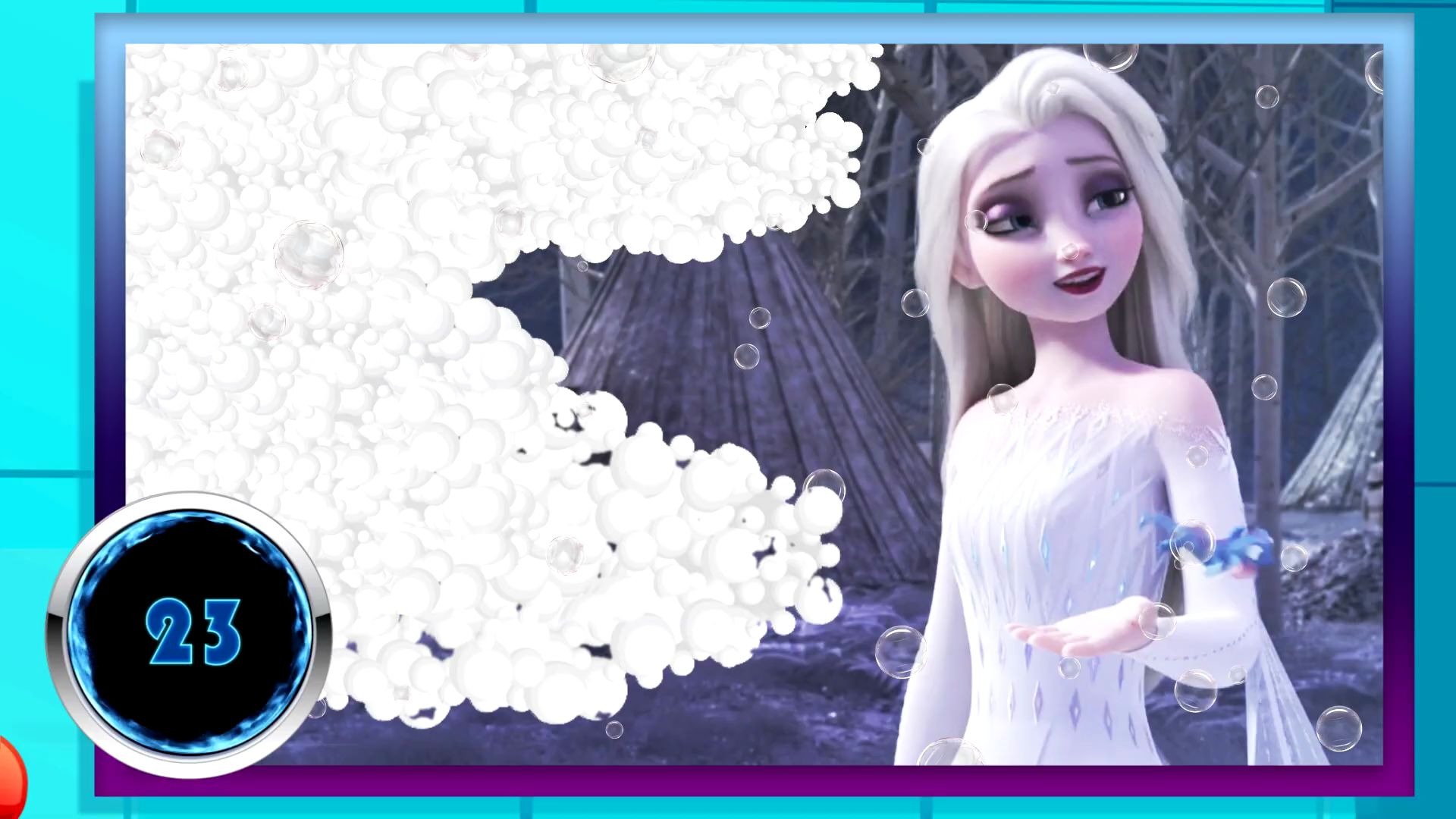 【刷牙歌 冰雪奇缘2】frozen 2 elsa magic toothbrush timer_哔哩