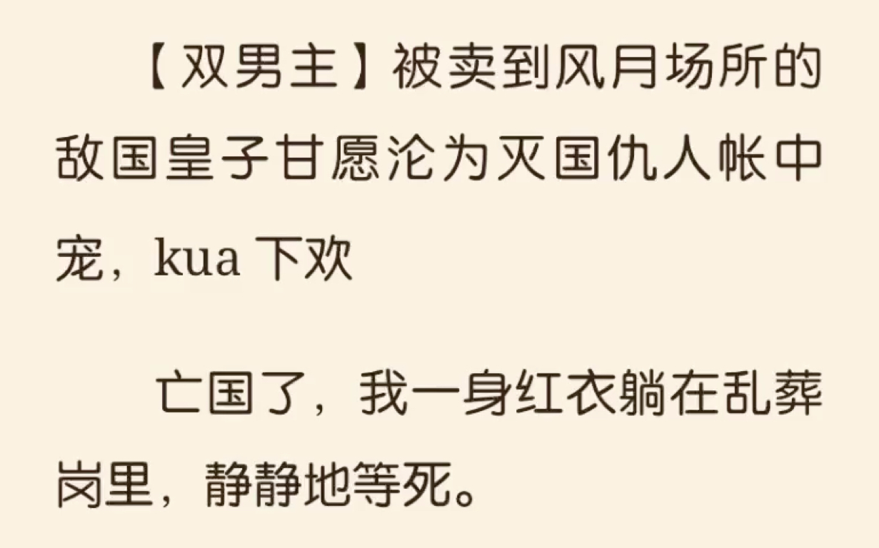 【双男主】被卖到风月场所的敌国皇子甘愿沦为灭国仇人帐中宠……lofter《帐中欢情》哔哩哔哩bilibili