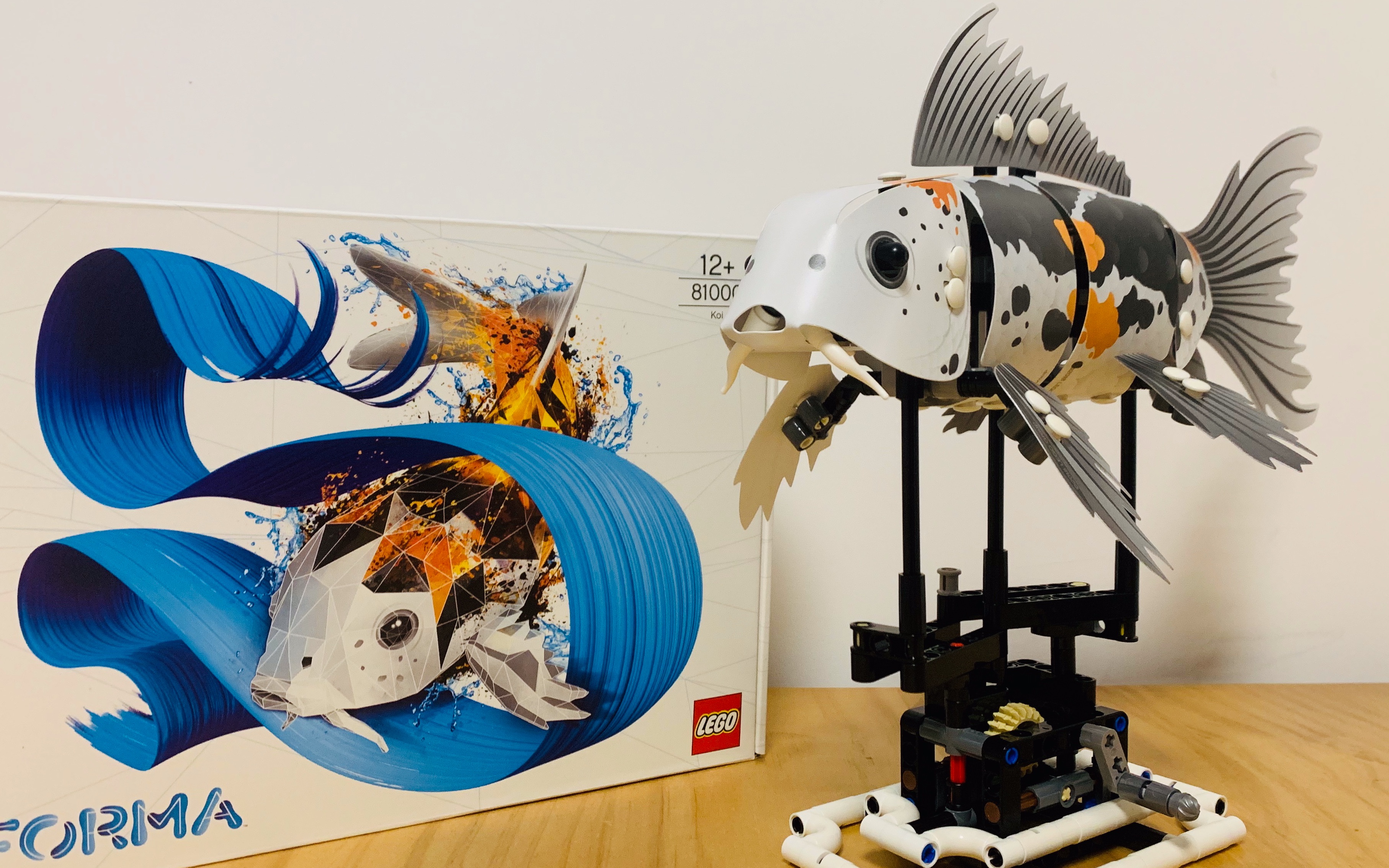 活动作品首发评测乐高81000forma锦鲤卤蛋的玩具铺乐高搭建vlogno3