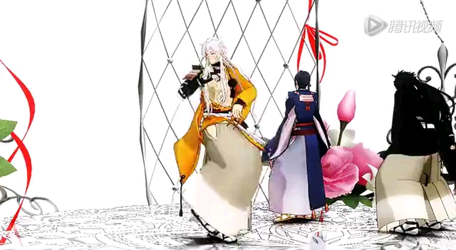 【MMD刀剣乱舞】右肩的蝴蝶【三日月・小狐丸・小狐丸影】哔哩哔哩bilibili