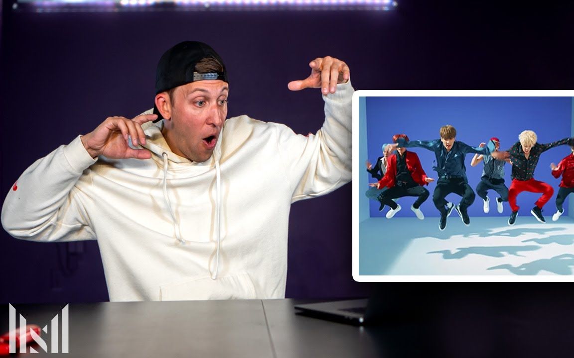 【reaction】编舞大神| matt steffanina看防弹dna mv~[6:20开始]