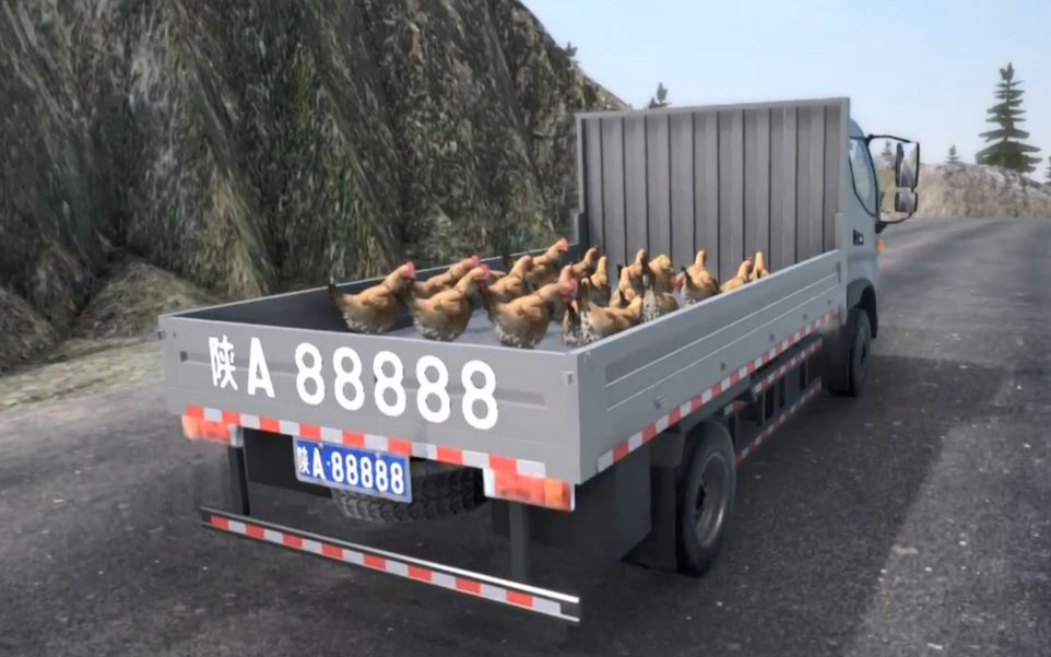 全村的希望能不能吃上鸡就看这一趟了卡车人生