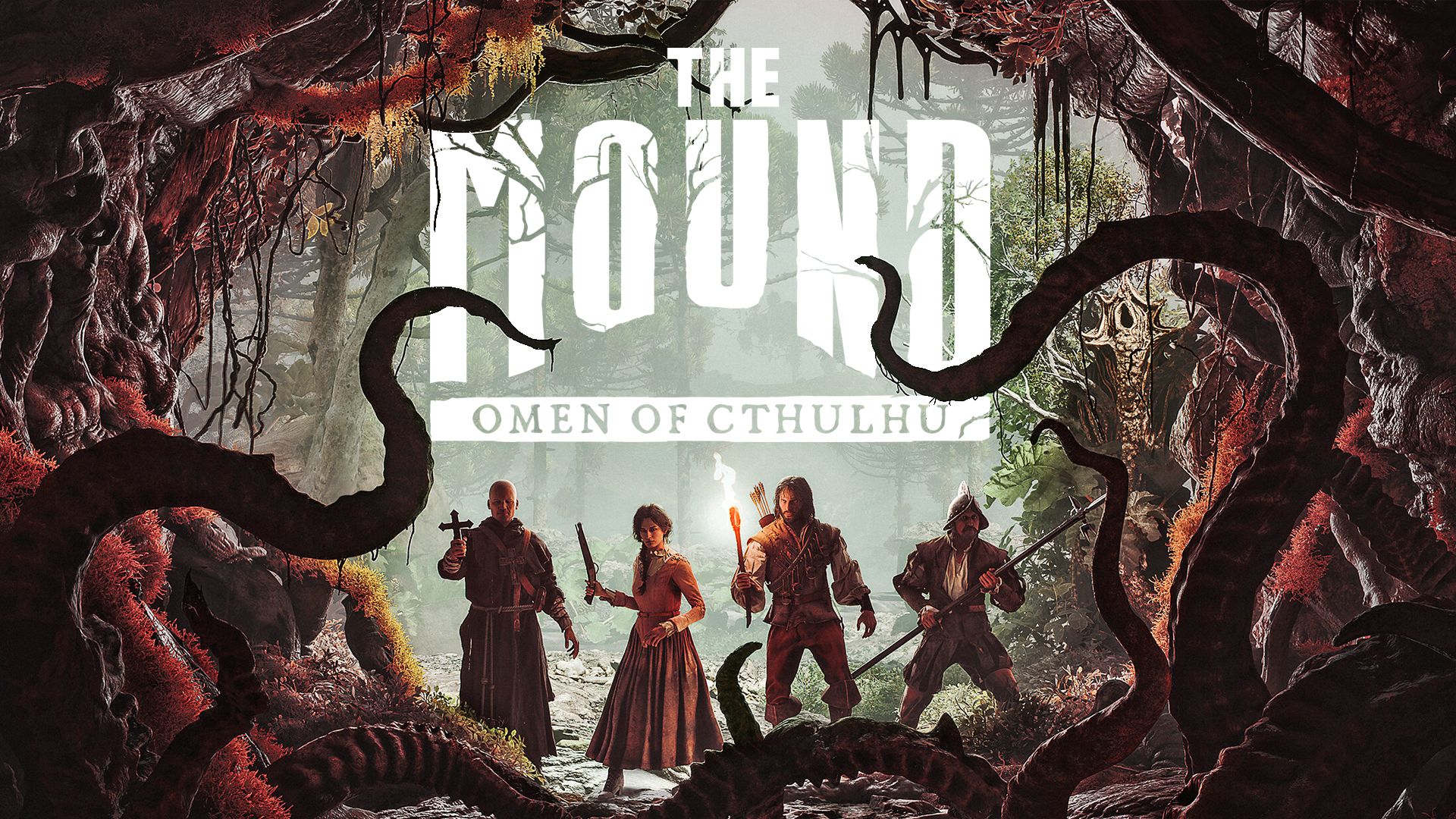 克苏鲁恐怖搜打撤！纯PVE多人合作新游《The Mound: Omen of Cthulhu》6月5号开启测试！海报