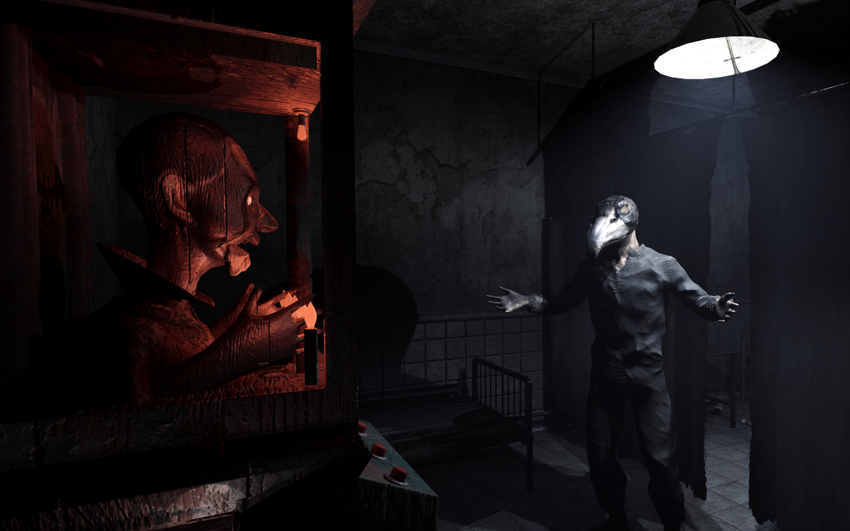 胆小勿入剧情恐怖游戏riseofinsanity恐怖之源