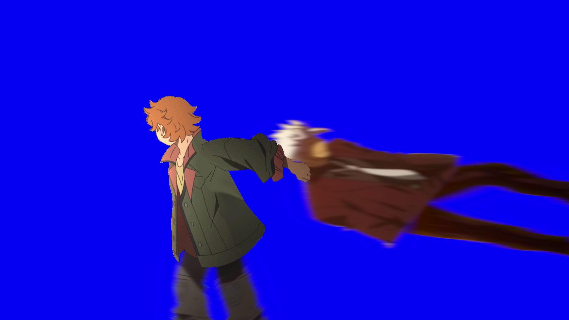 拽着奥尔加团长跑的莱德bb