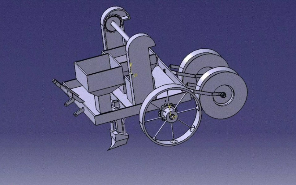 W1469马铃薯播种机设计土豆种植机设计【三维CATIA+CAD图纸+说明】哔哩哔哩bilibili