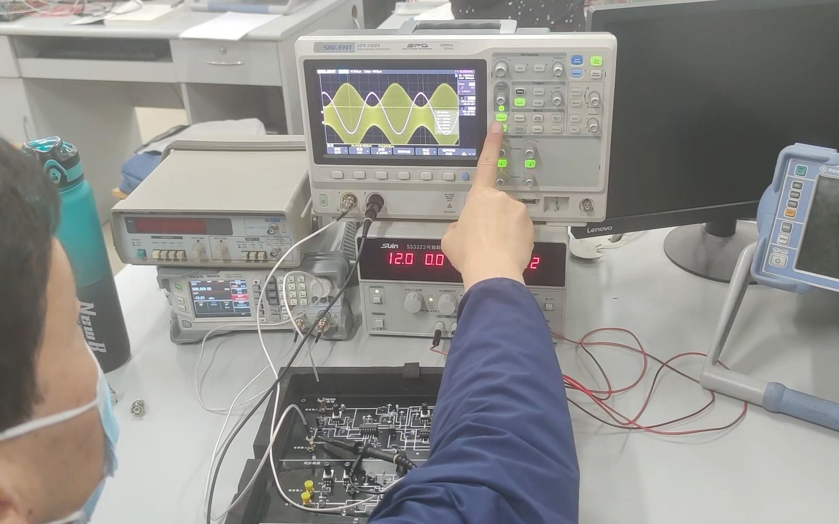 [图]电子线路实验三-模拟乘法器