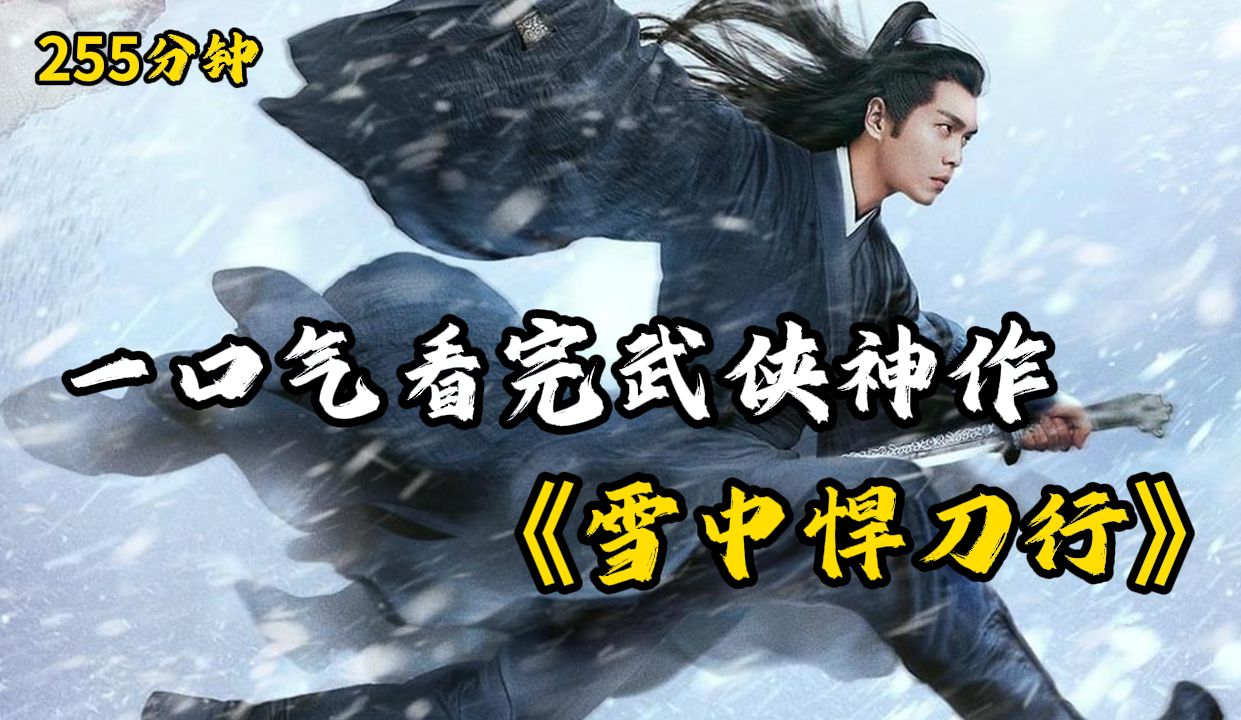 [图]一口气看完武侠神作《雪中悍刀行》【255分钟超长款助眠】上部！