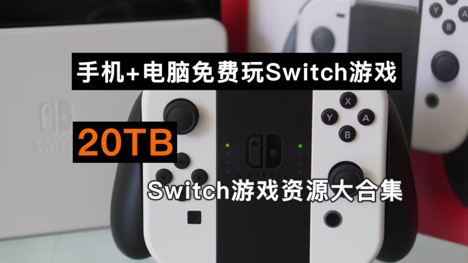 最强PC+手机全能Switch游戏模拟器,20TB资源Switch游戏资源大合集,8000多款游戏!免费分享一键畅玩单机游戏热门视频