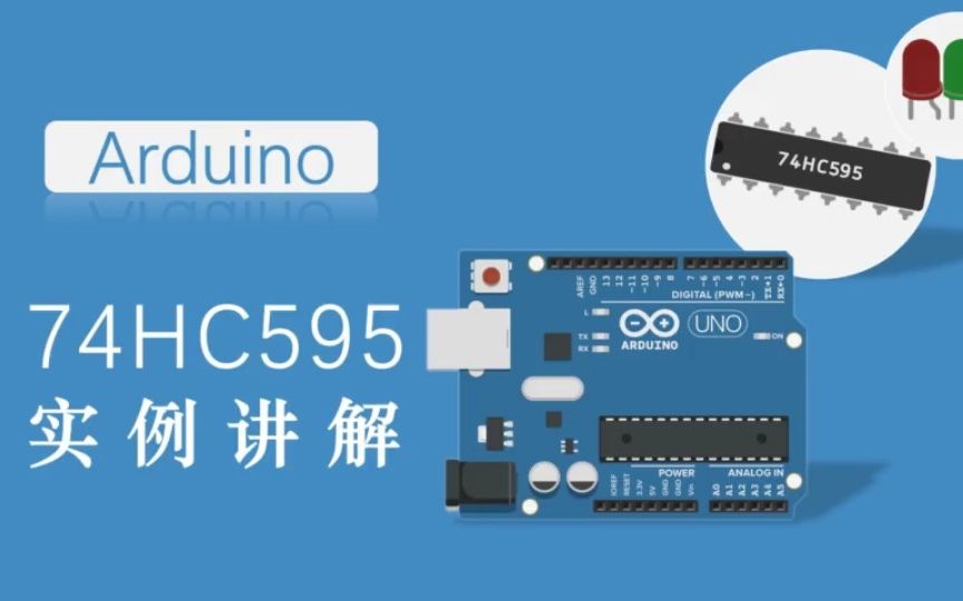 [图]5分钟了解移位寄存器74HC595工作原理及使用（SIPO）