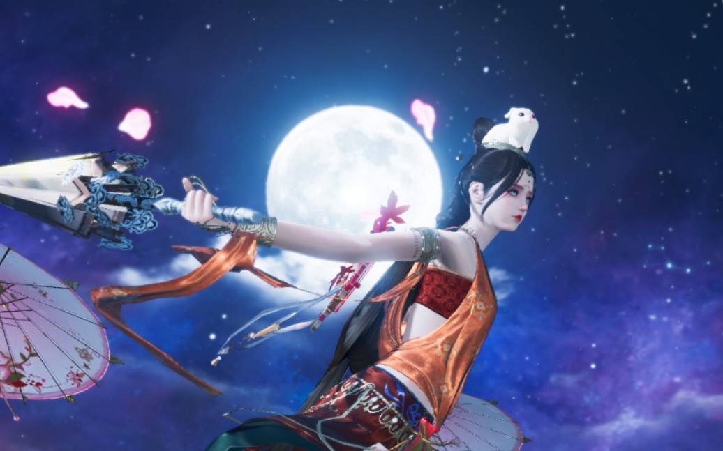 【天涯明月刀手游】高清画质成女光音天特效外观动作