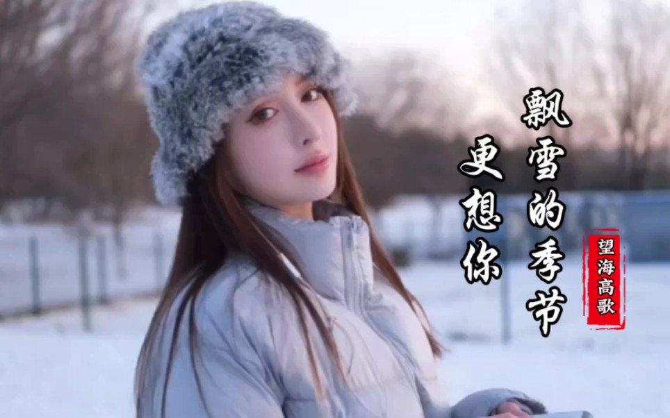 [图]望海高歌《飘雪的季节更想你》片片雪花寄满了爱意，思思念念一直都是你