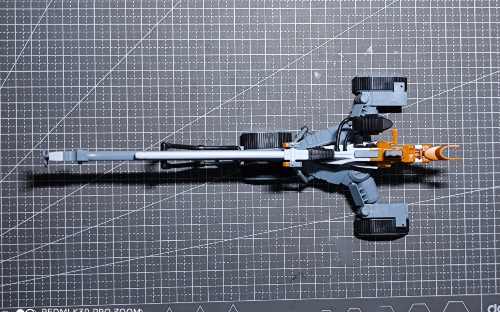 万代 rg eva 零号机 豪华版 拼装过程(二)阳电子炮