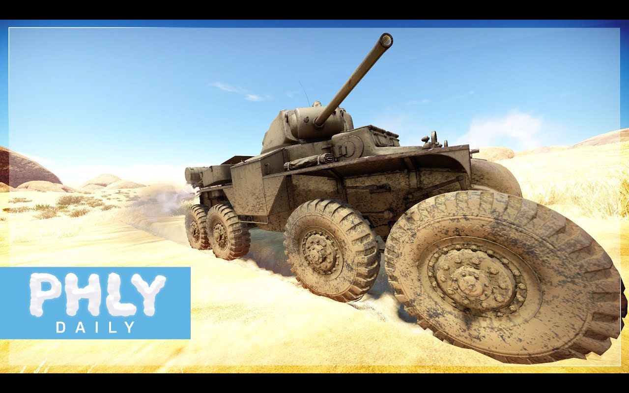 【phlydaily/搬运】战争雷霆_大家伙|24吨装甲车t18e2_陆战历史【自动